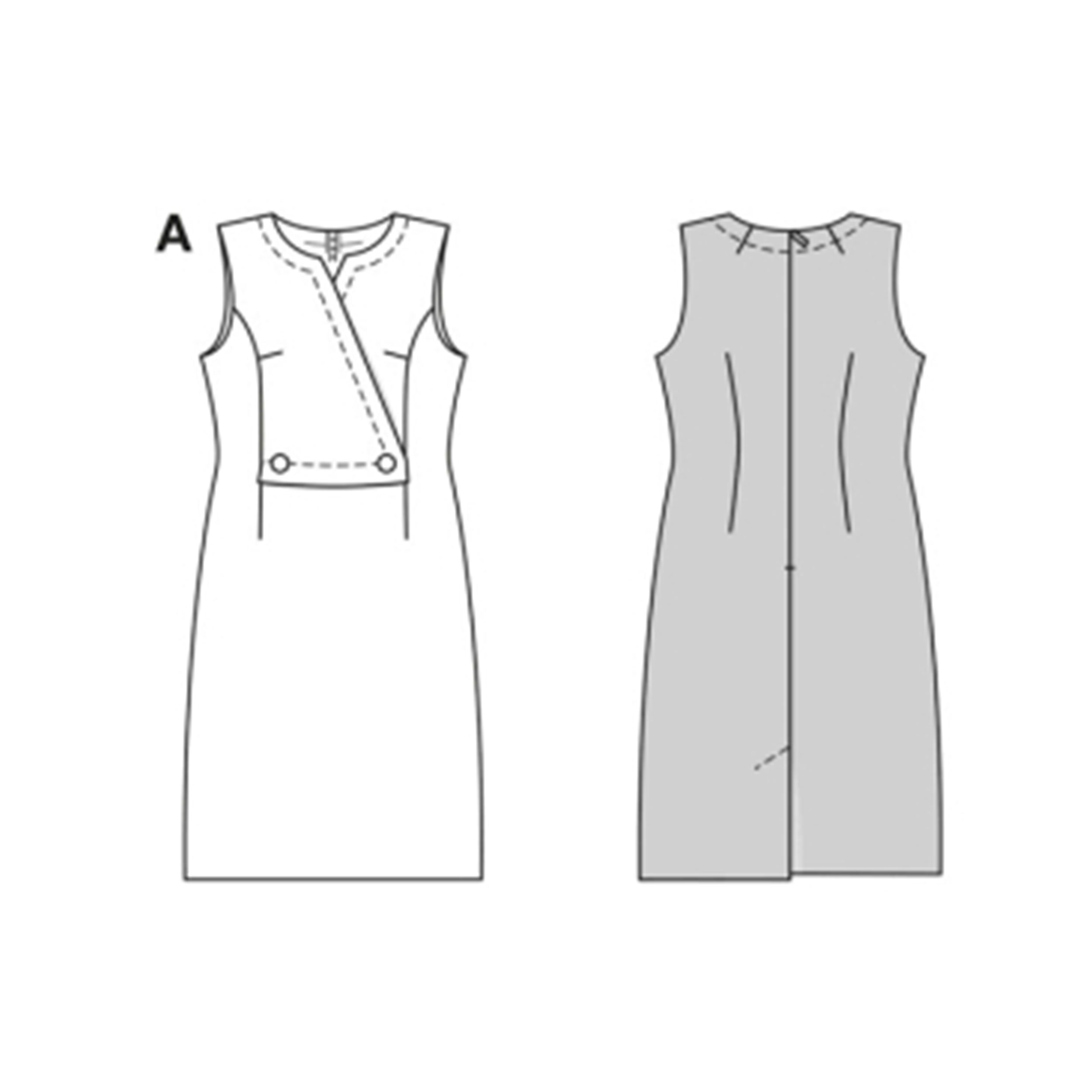 Cartamodello Burda Advanced Vestito Image