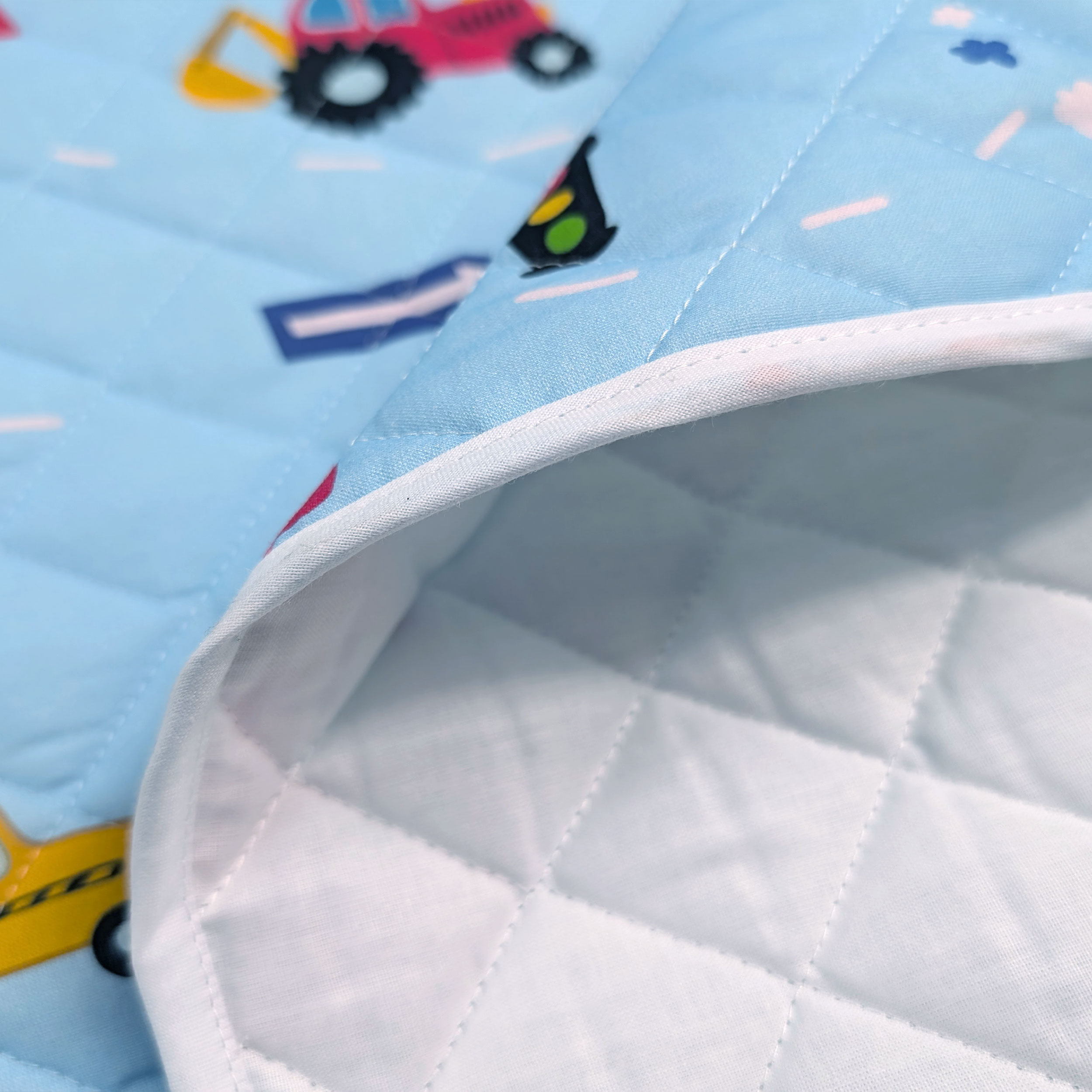Coperta Macchinine Sfondo Azzurro Image