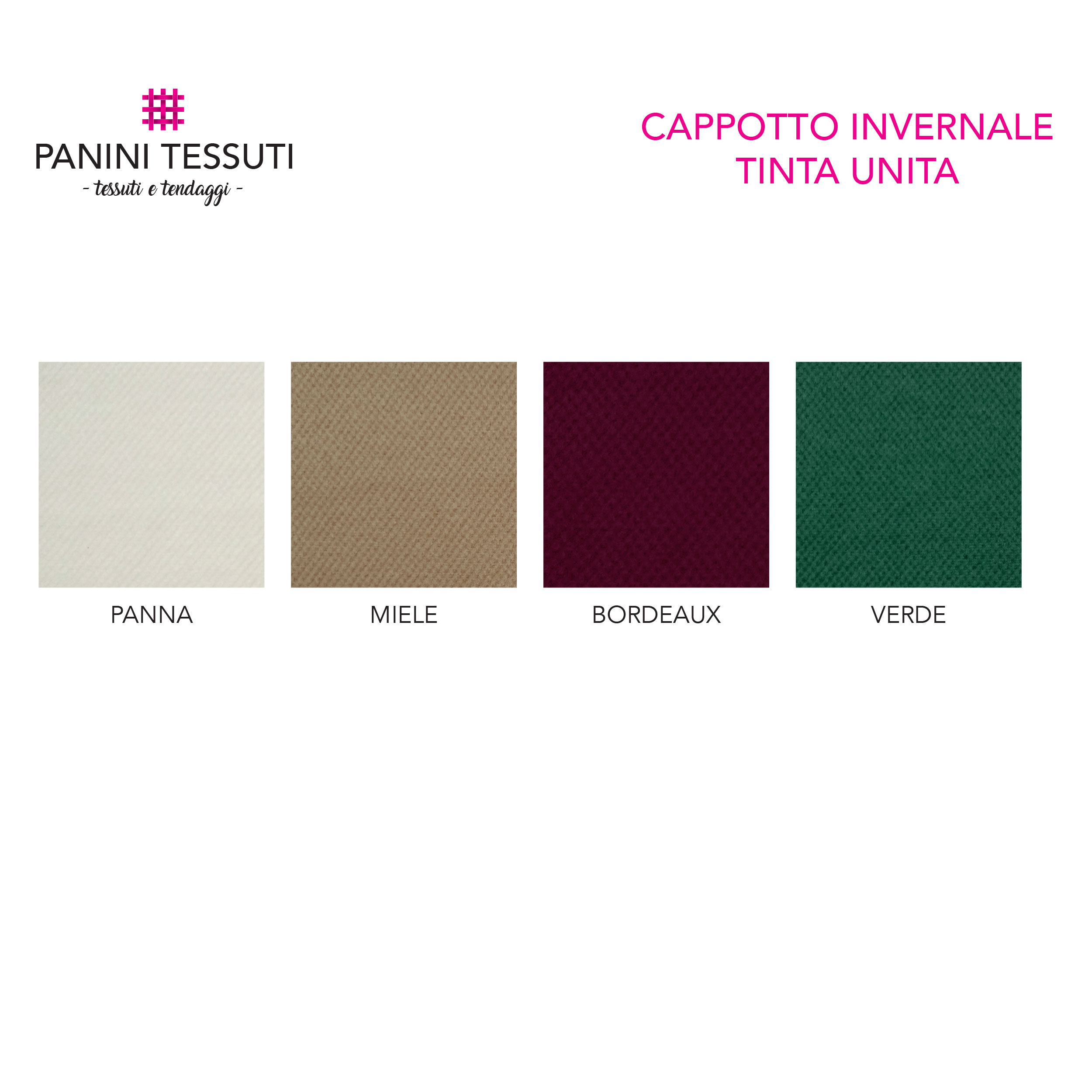 cappotto invernale varianti colore