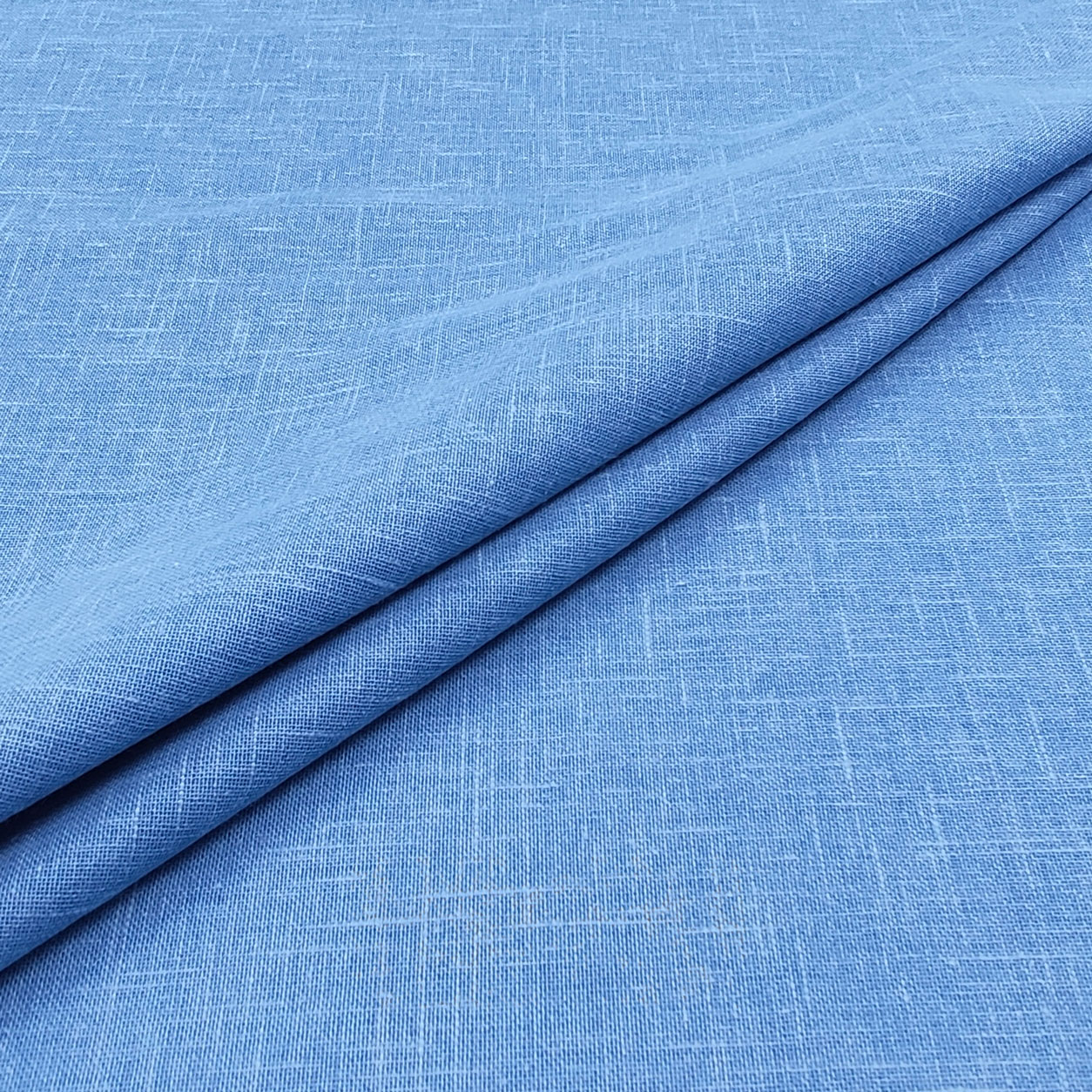 tenda in misto cotone blu (1)