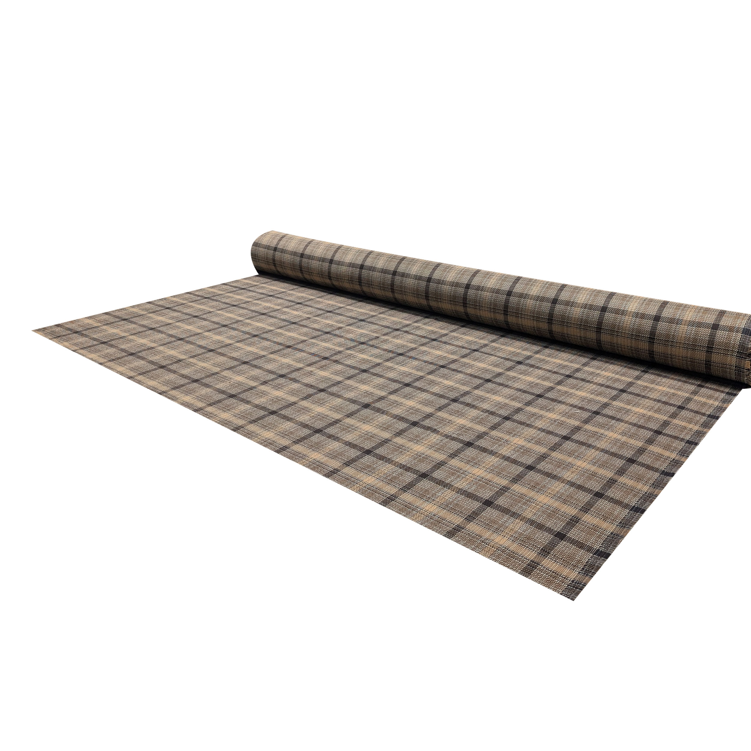 Tartan Jacquard Marrone Image