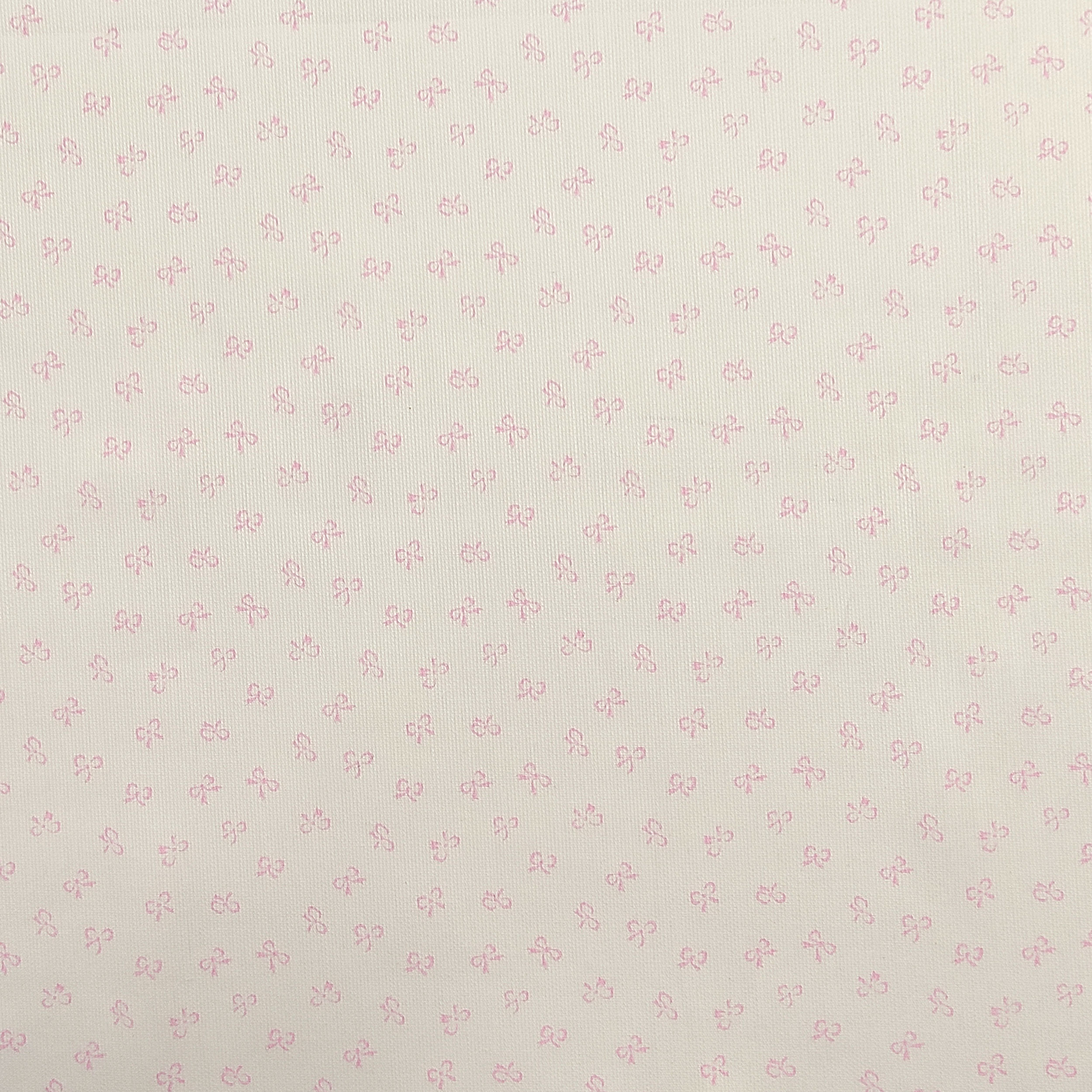 Tessuto Cotone Piquet Fiocchi Rosa Image