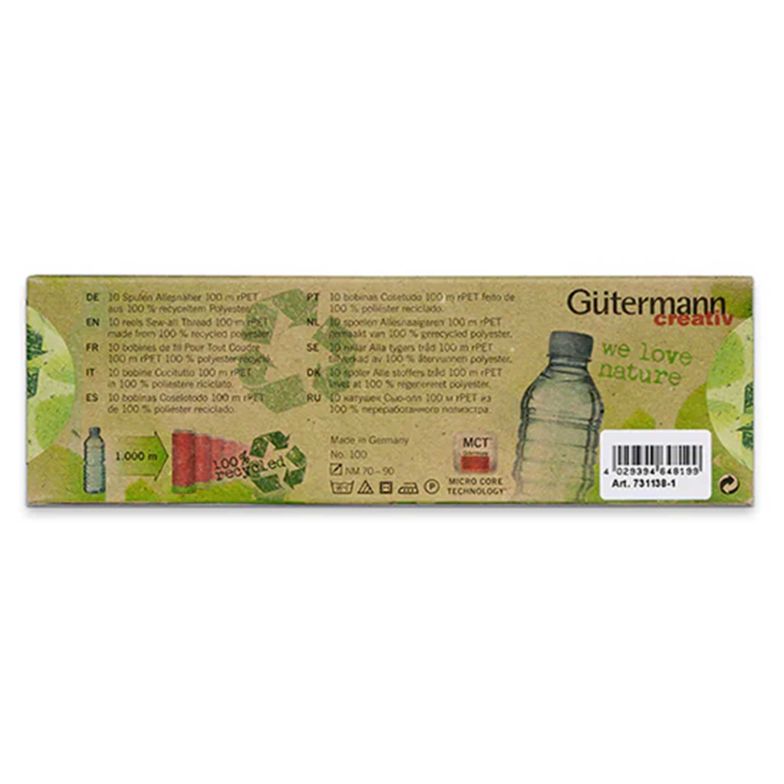 Gutermann Creative Cucitutto rPET 10 Bobine Image