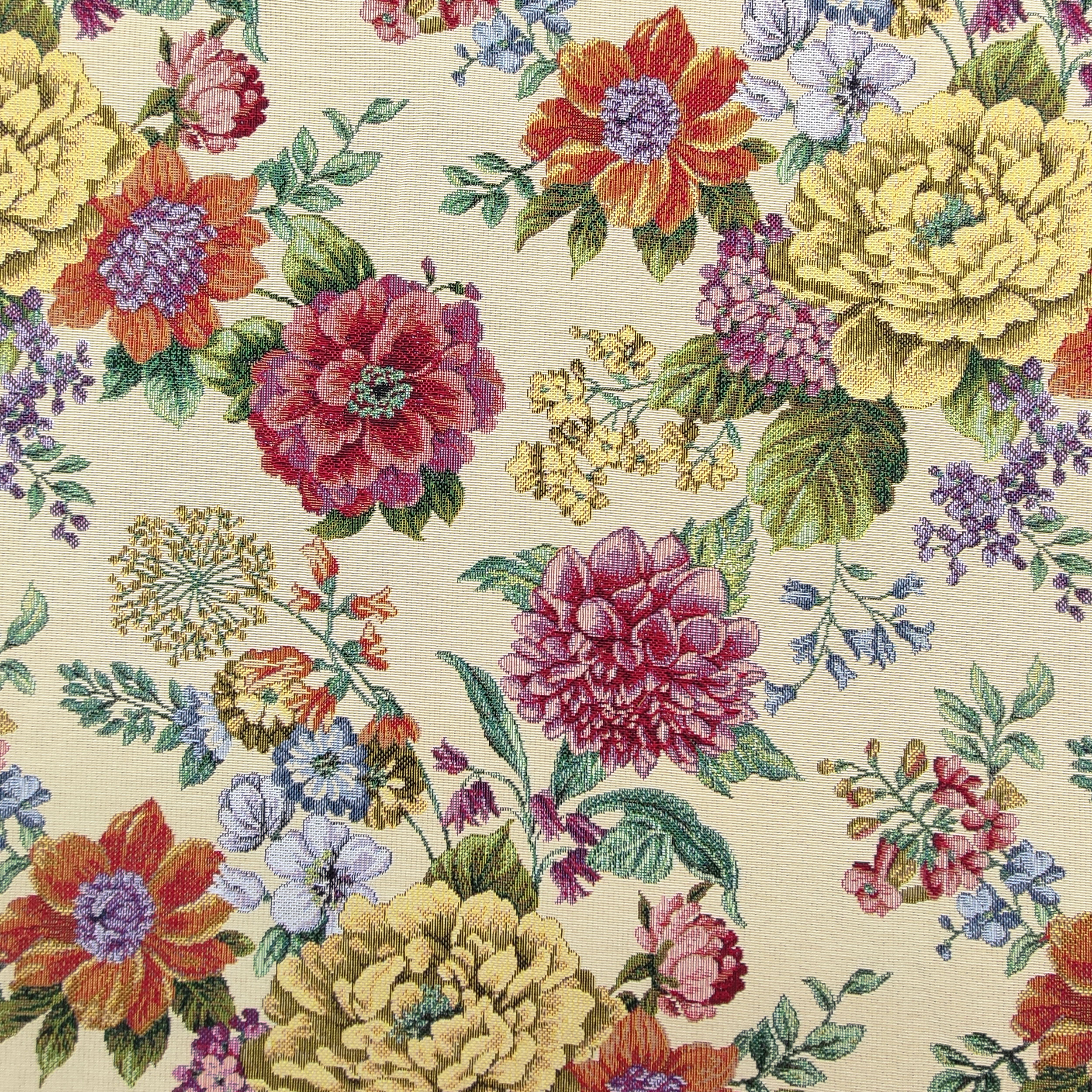Gobelin Jacquard Cinigliato Sfondo Beige