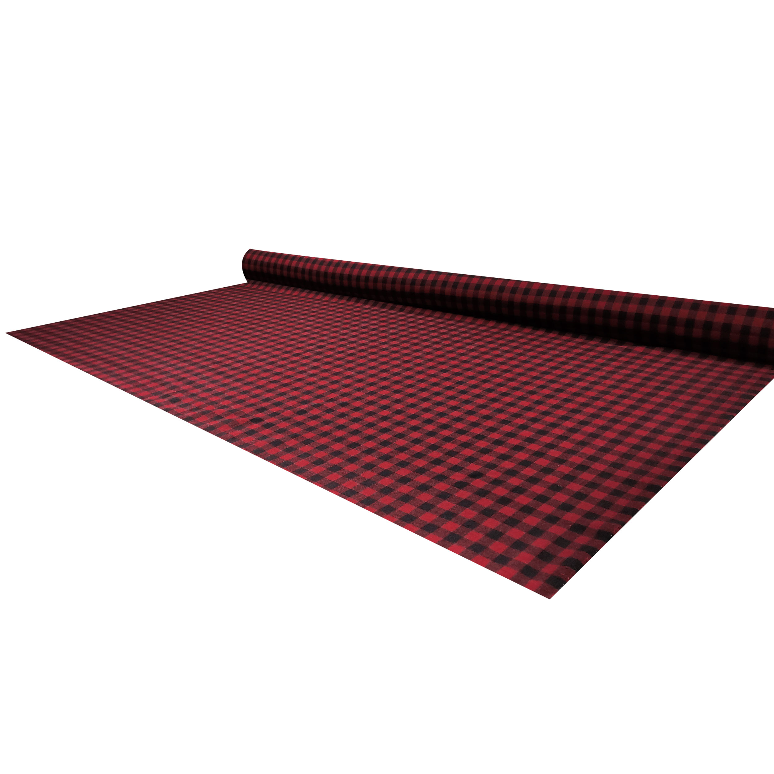 Flanella Quadretti Rosso e Nero