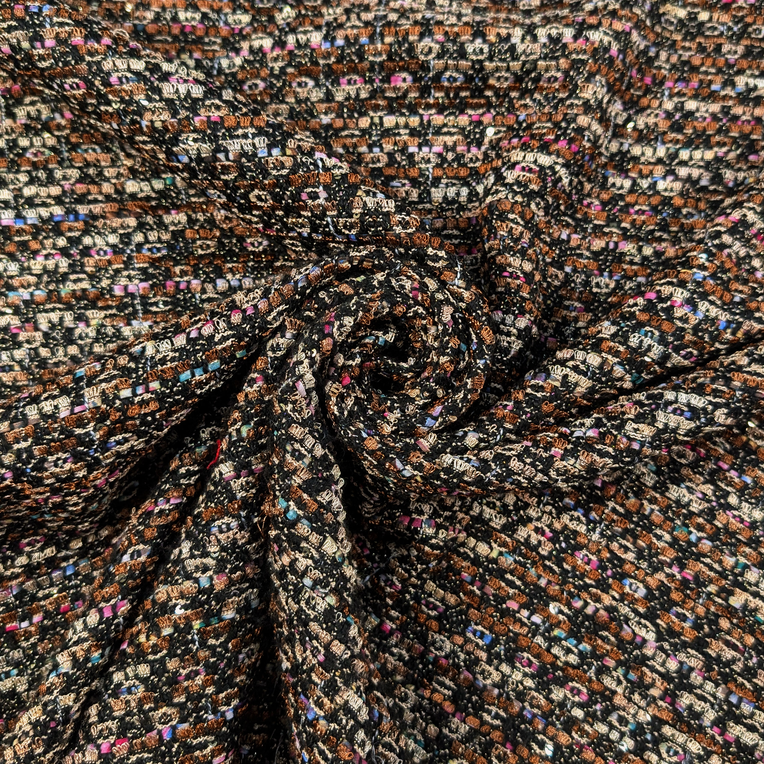 Tweed Multicolor con Lurex e Paillettes Image