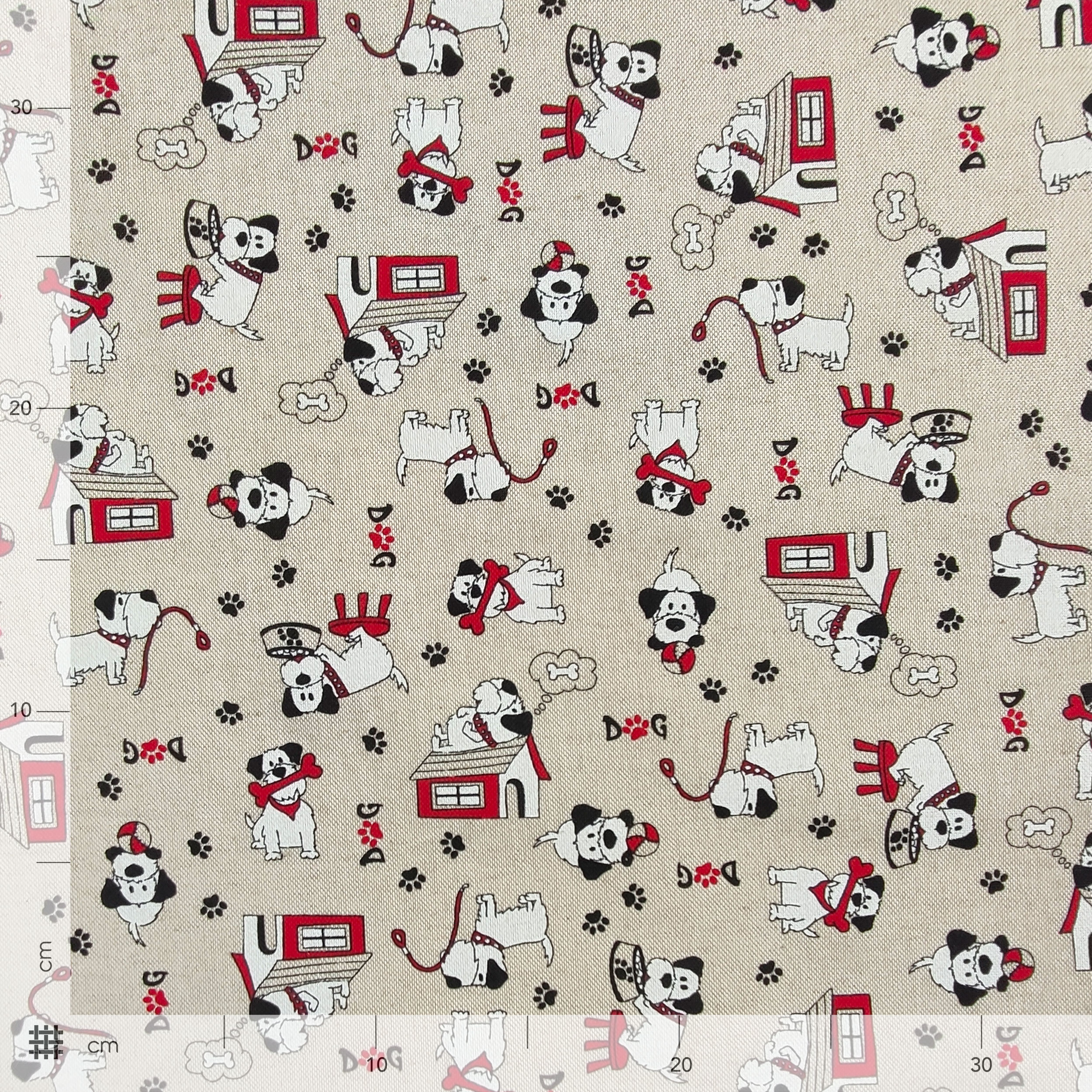 Tessuto Misto Cotone Dog Image