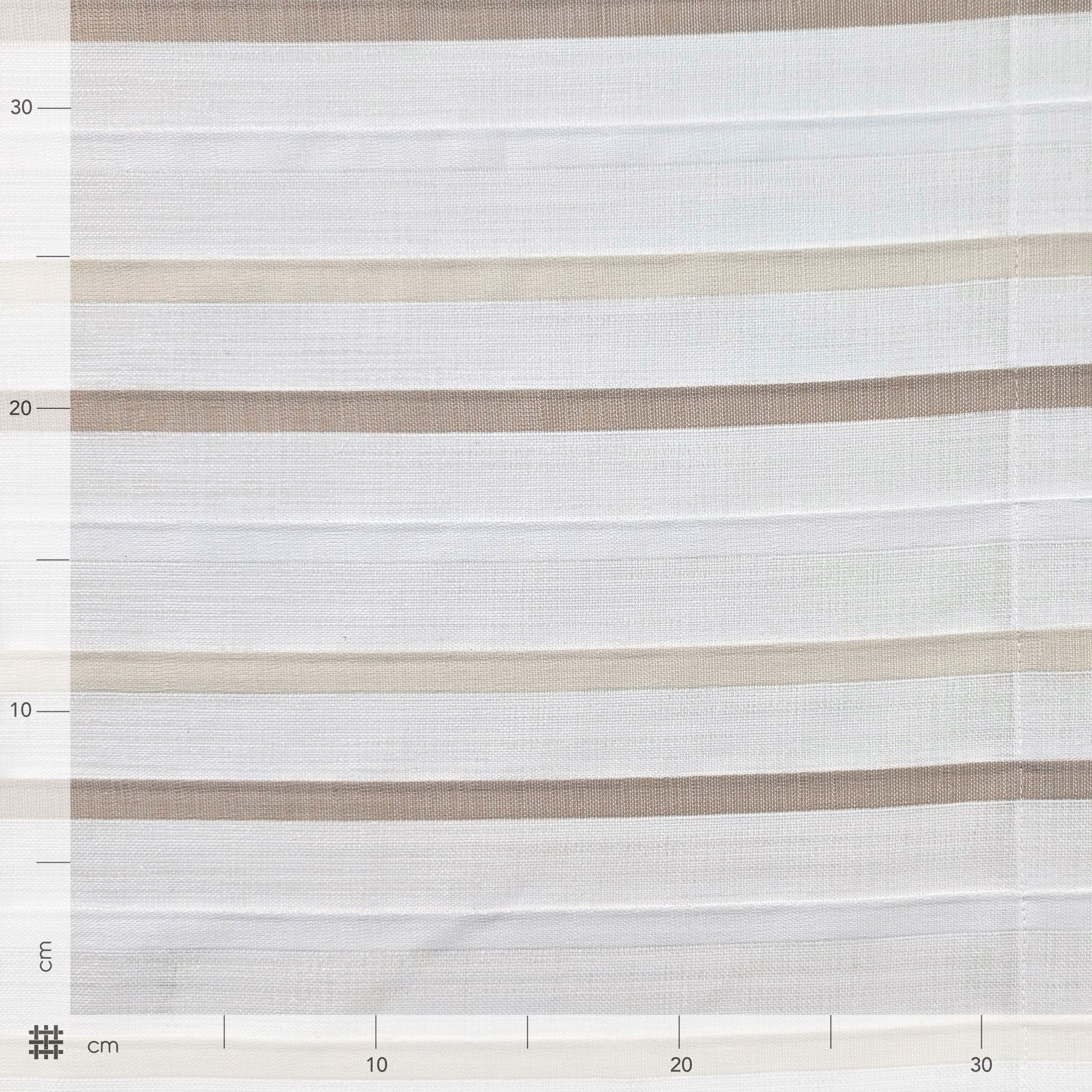 Tessuto Tendino Coprente Effetto Steccato Beige Image