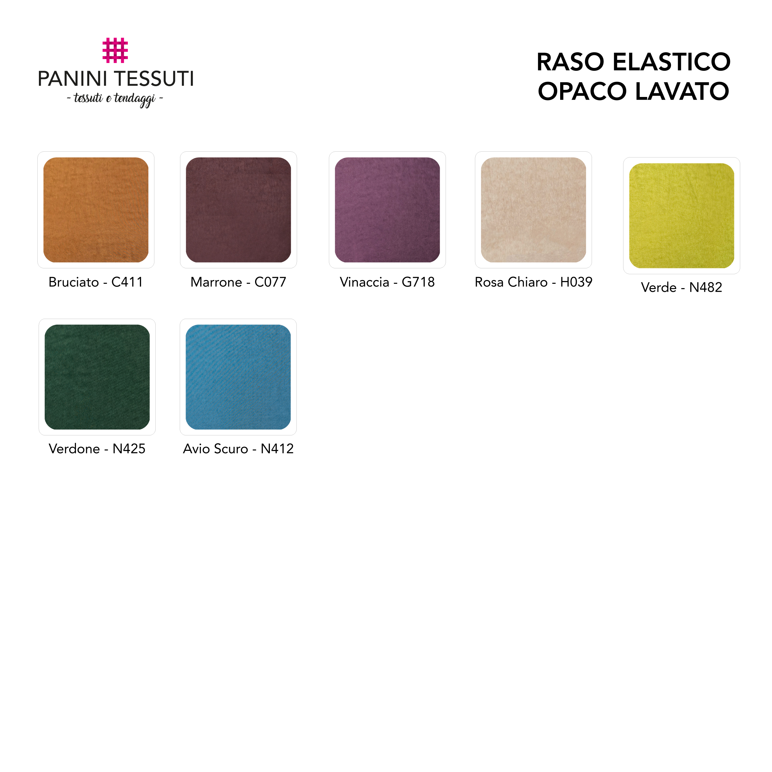 Raso Elastico Opaco Lavato Image