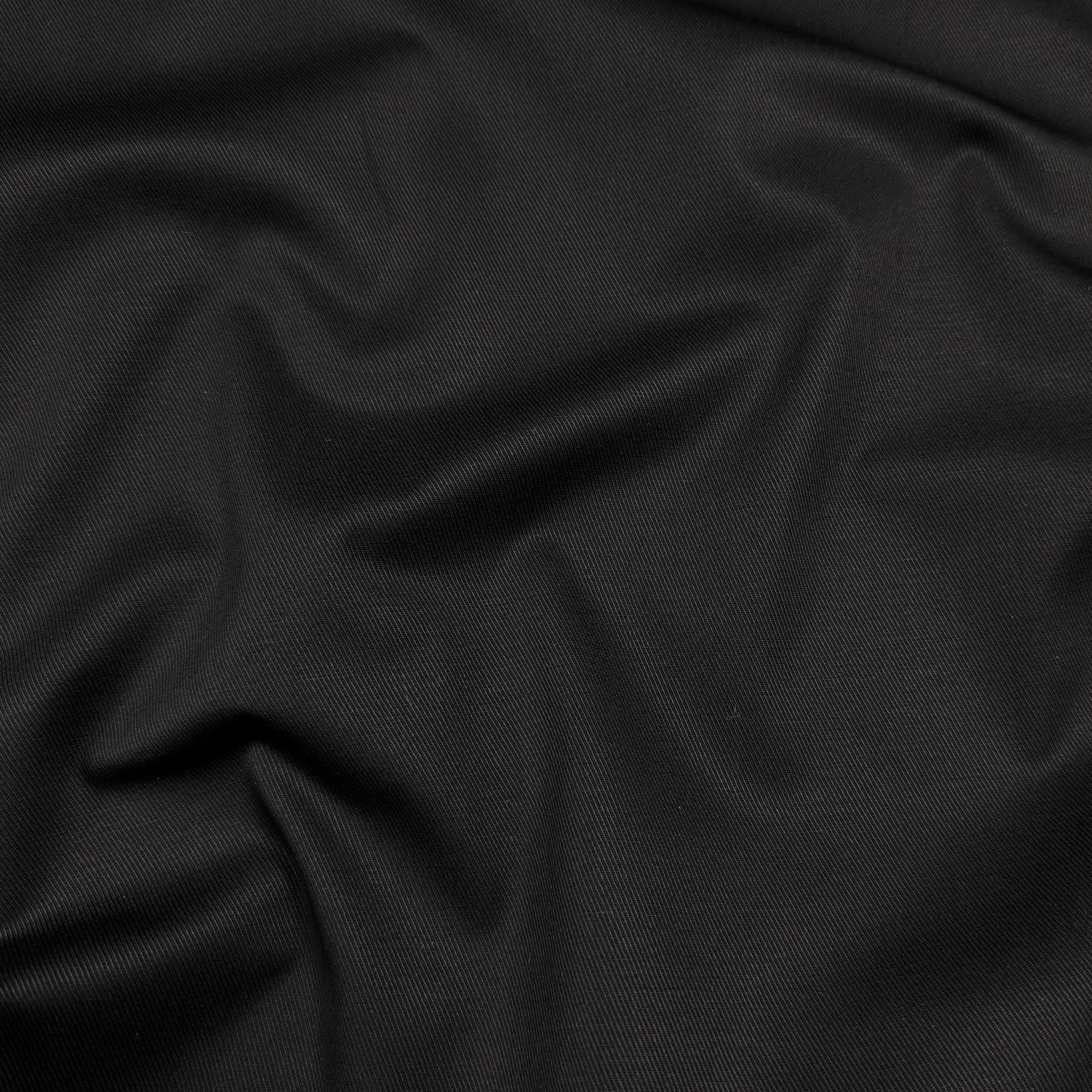 Drill di Cotone Elasticizzato Nero Image