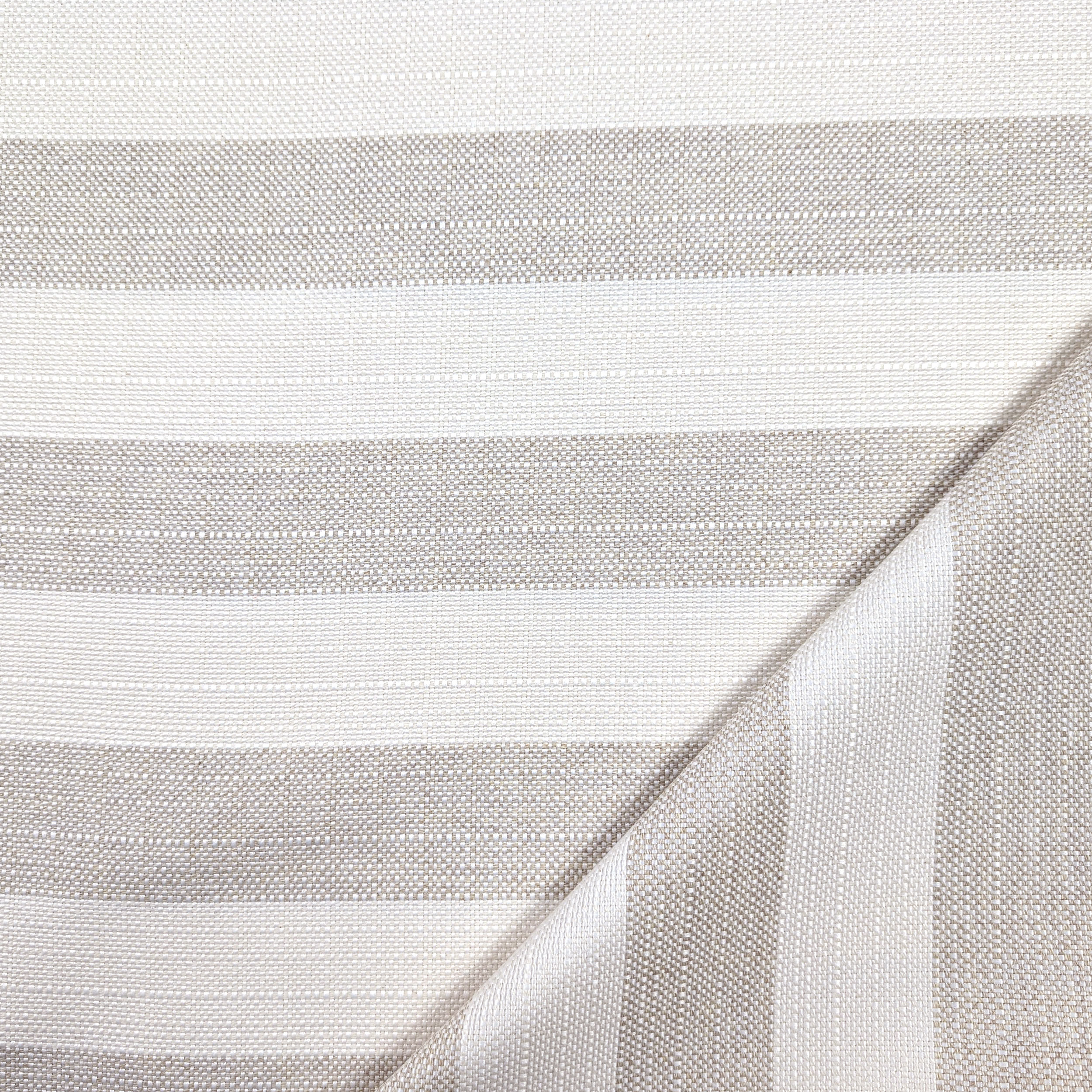 Tessuto Jacquard a Righe Tortora Image