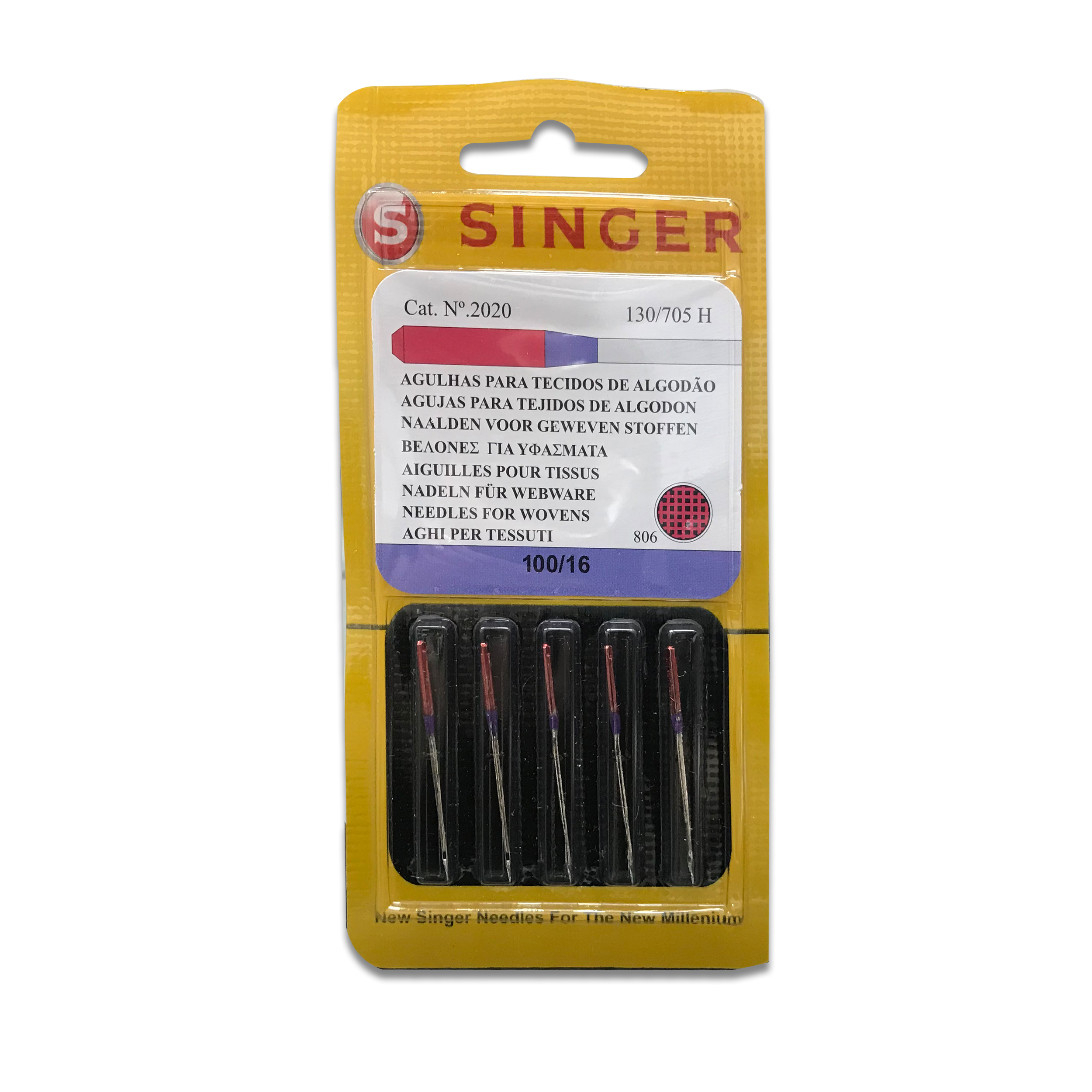 Singer Notions Universal - Aghi per Macchina da Cucire, Misura Regolare,  11/80 (4), 14/90 (4) e 16/100 (2), Altri, Multicolore : : Casa e  cucina