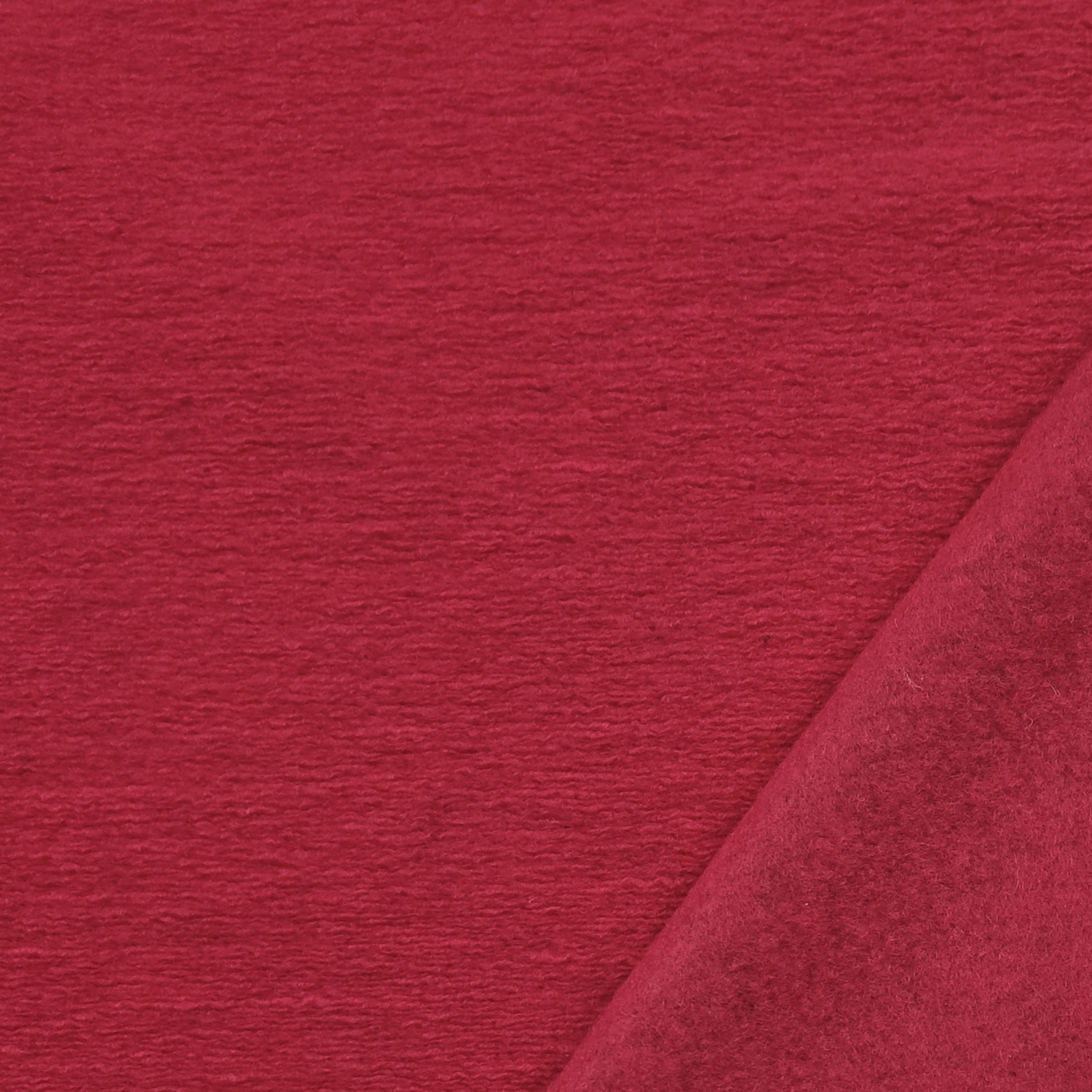 tessuto rosso per cappotti