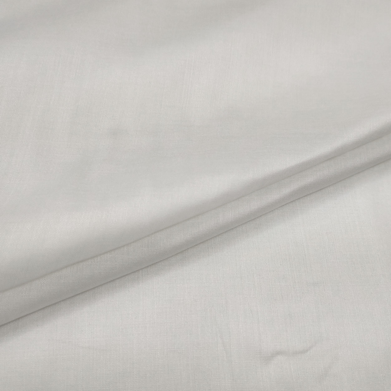 Tessuto in Cotone Tinta Unita Bianco 