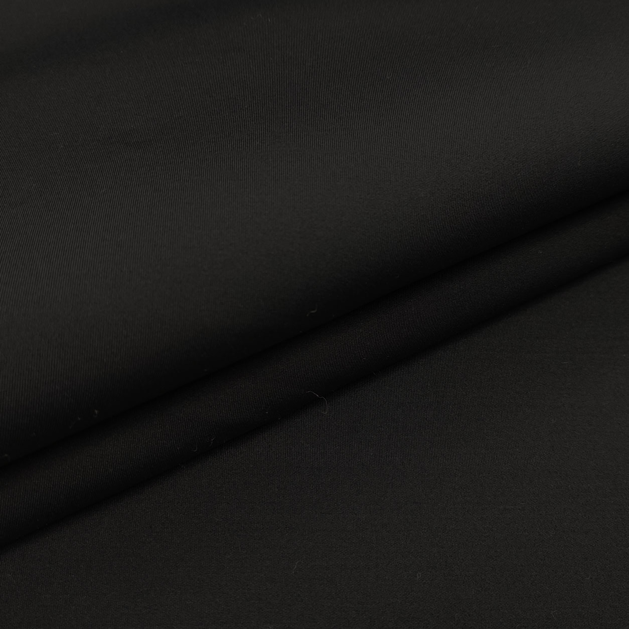 Tessuto Scuba Elasticizzato Nero