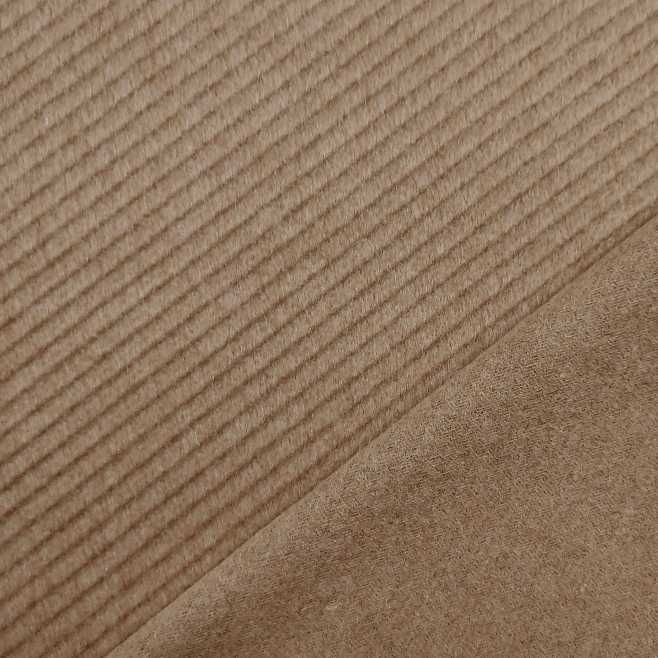 Cappotto Diagonale Cammello