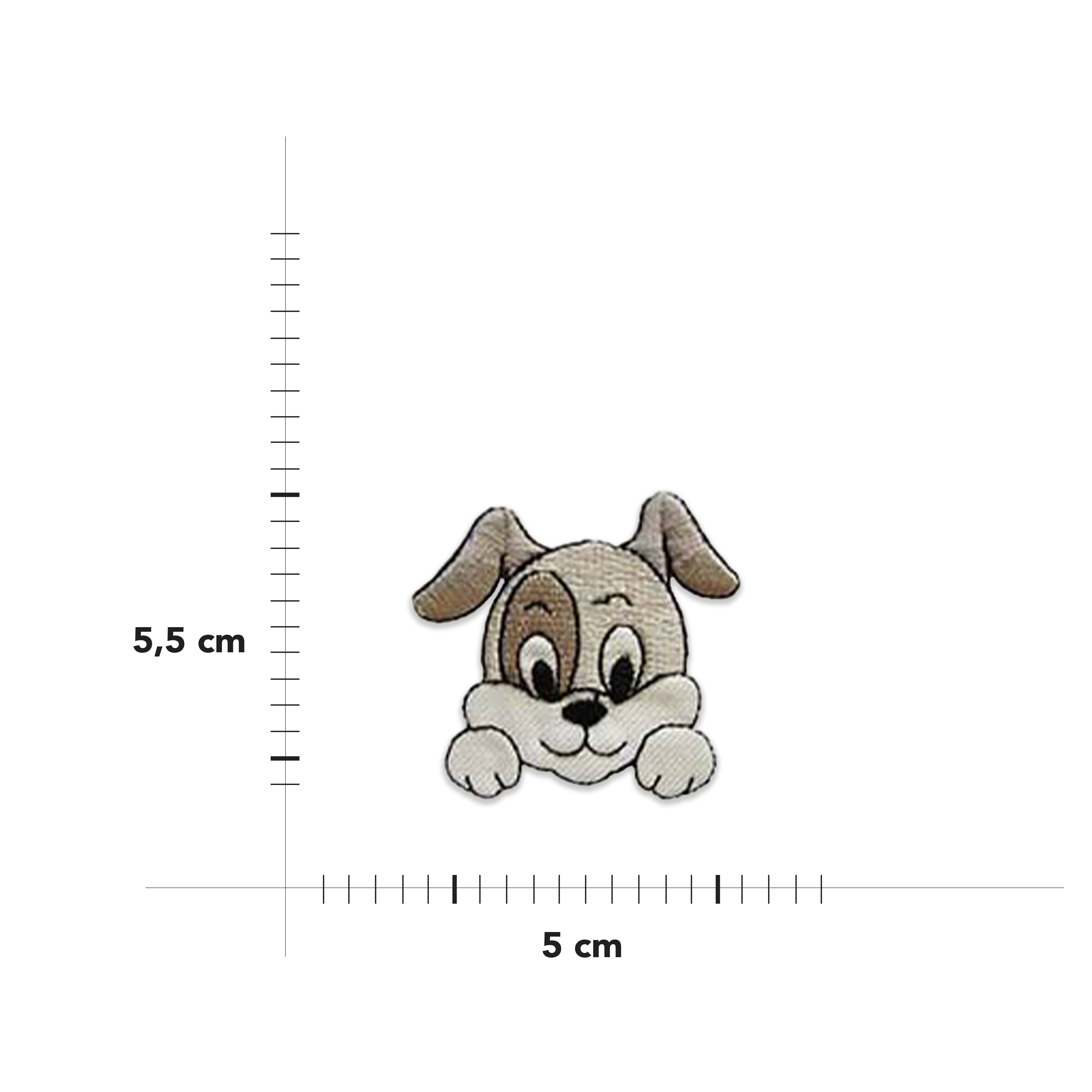  Applicazione Termoadesiva Cagnolino Image