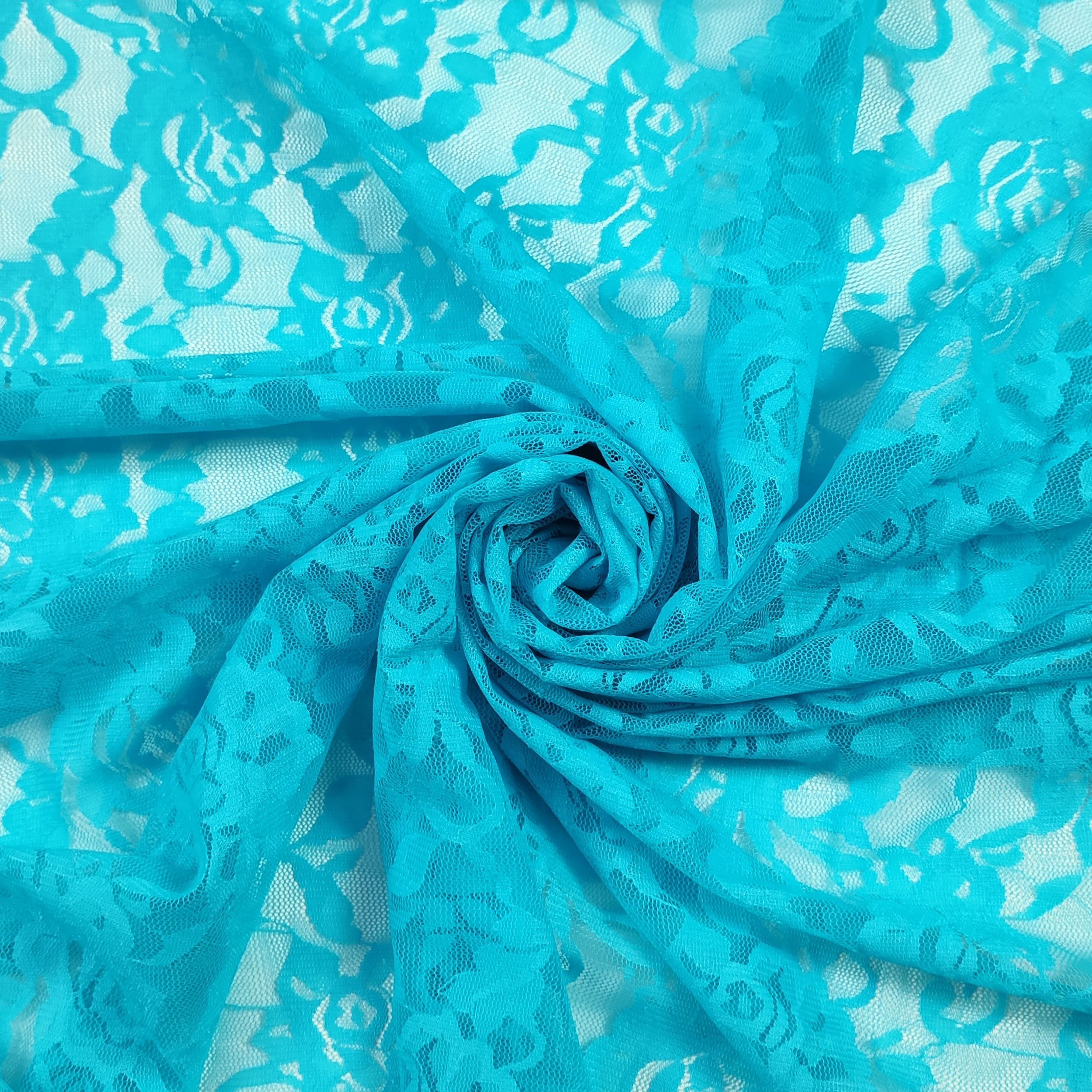 Pizzo Elastico con Rose Image