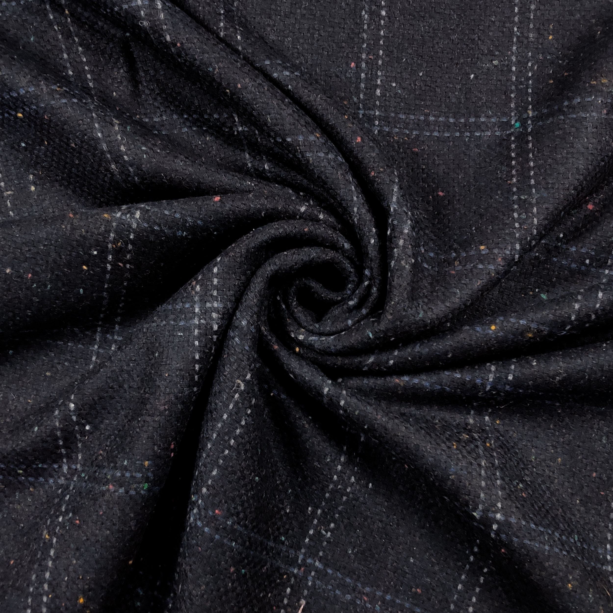 Scampolo Misto Cotone Tartan Puntini Colorati