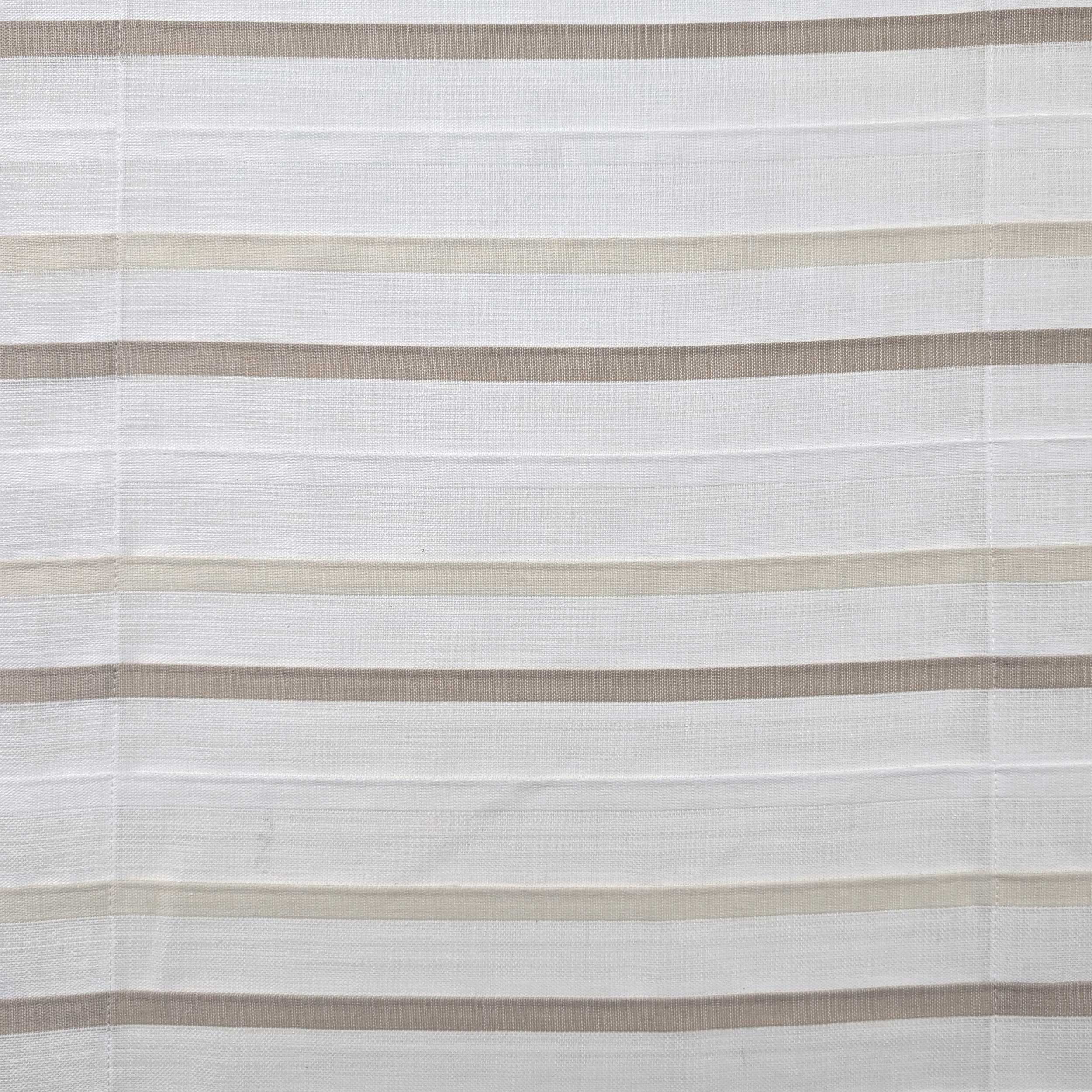 Tessuto Tendino Coprente Effetto Steccato Beige Image