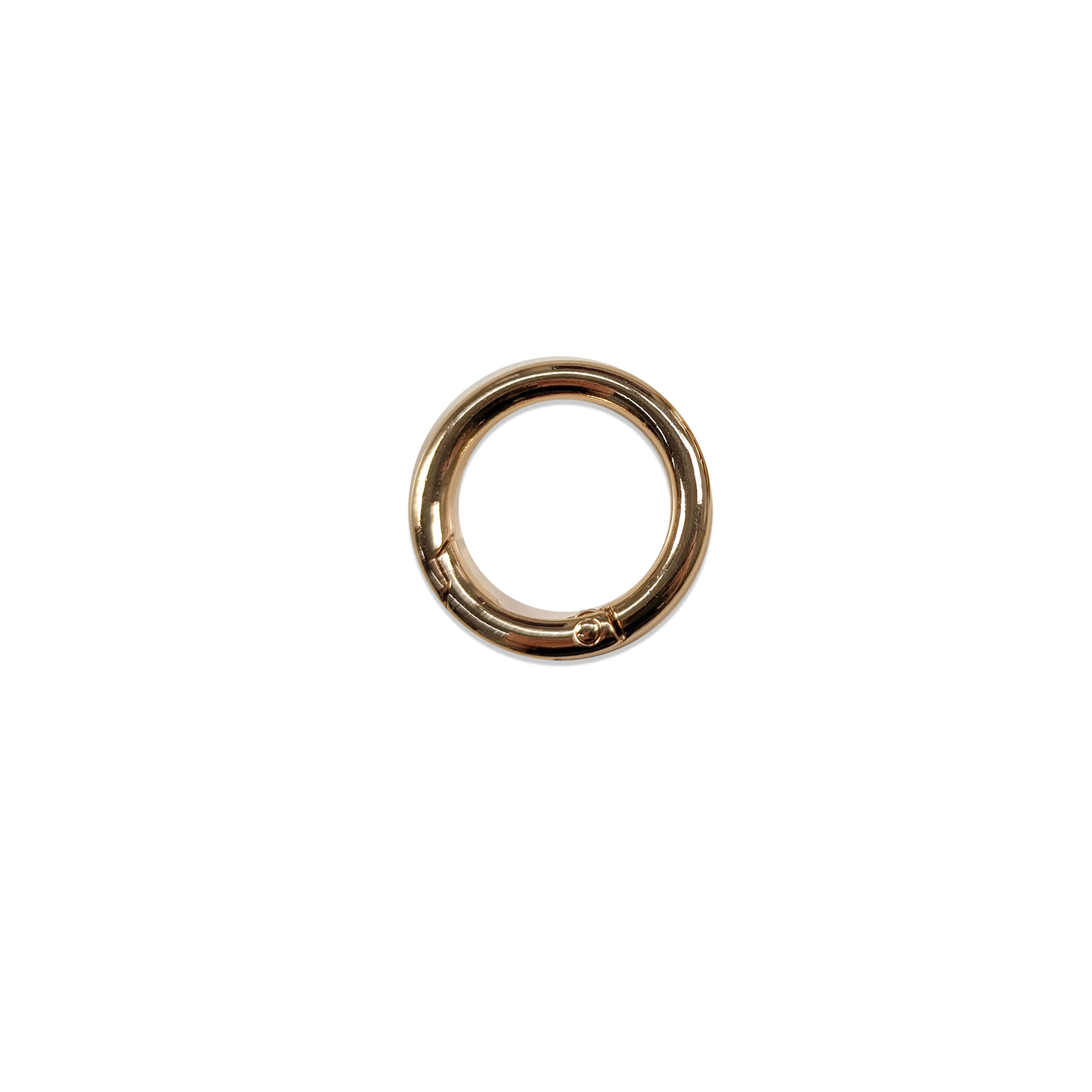 Moschettoni ad Anello Oro 25 mm Image