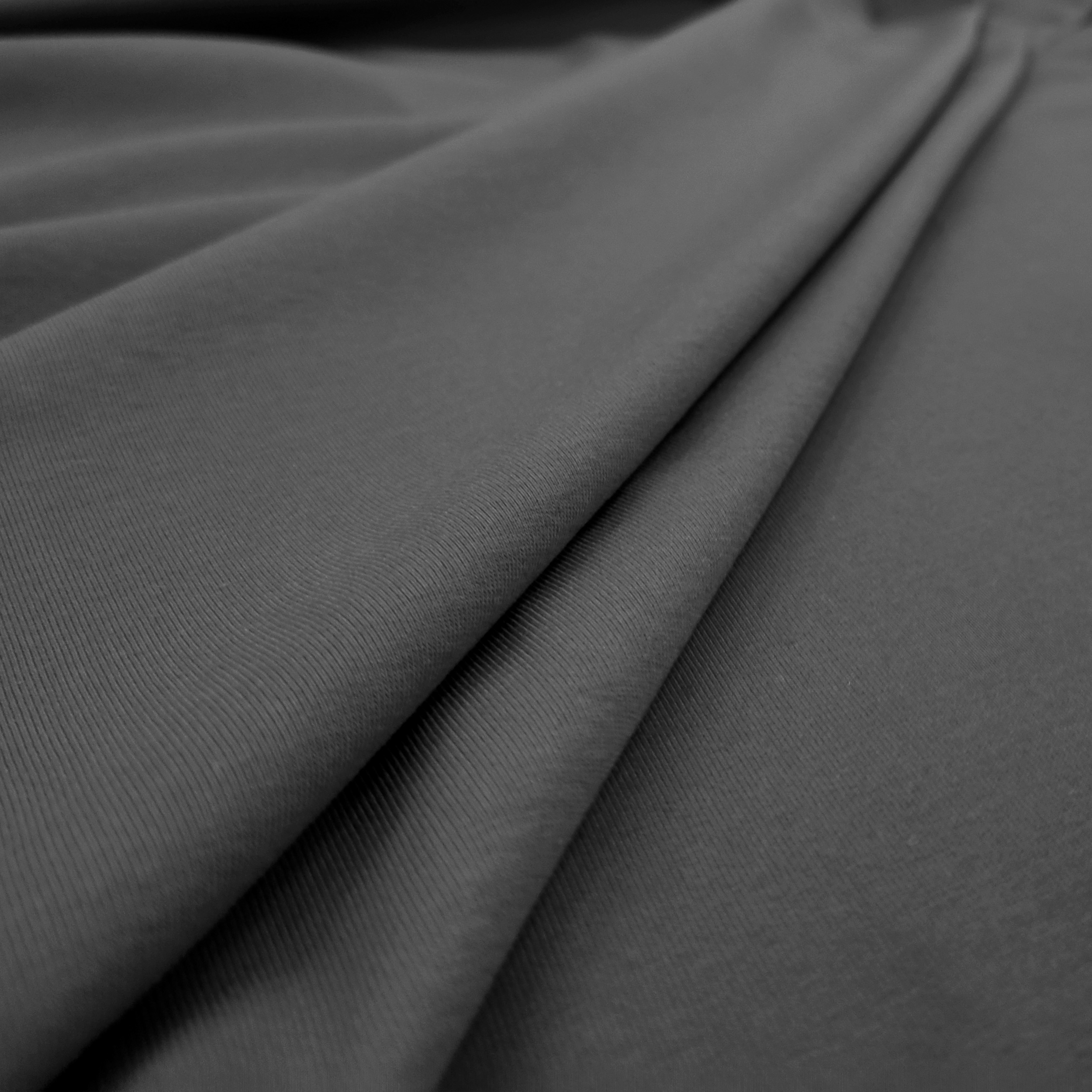 tessuto in cotone grigio