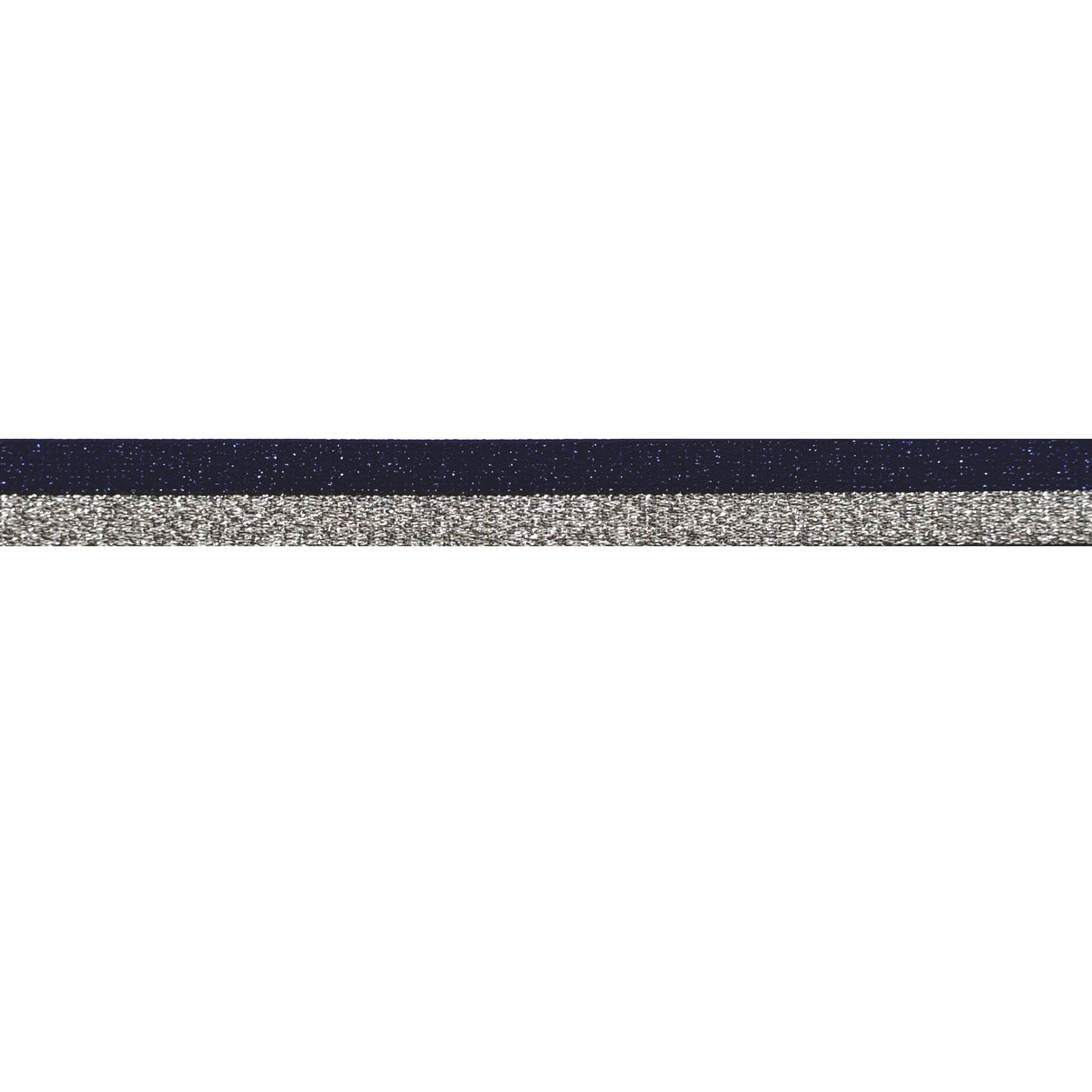 Elastico Decorativo Argento e Blu