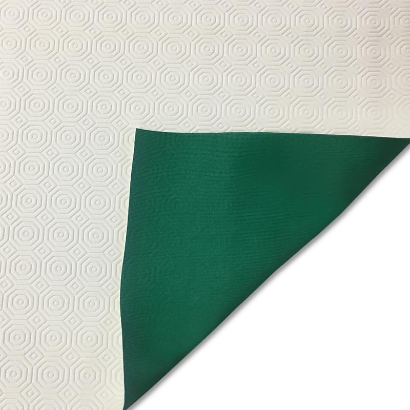 Mollettone Gommato Verde