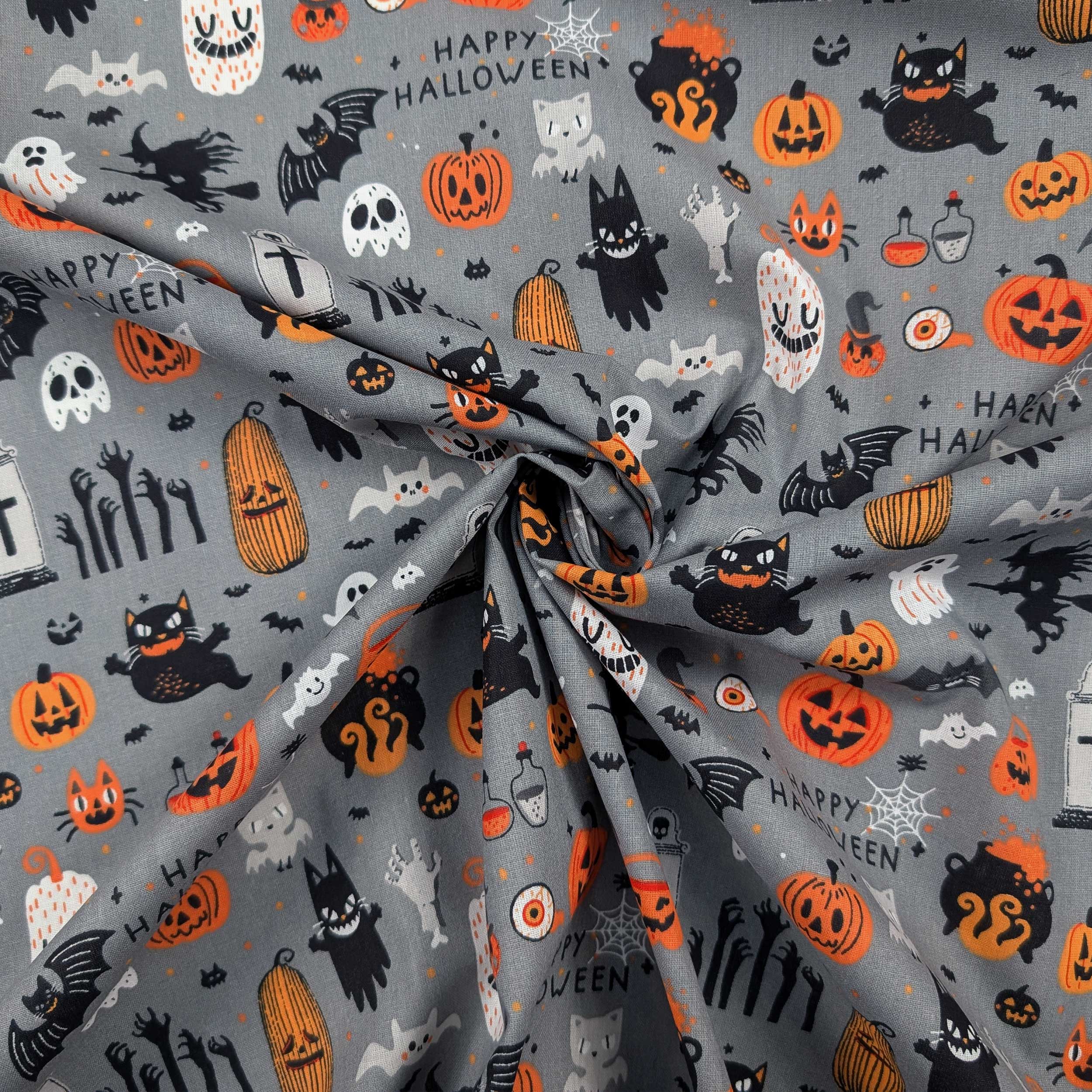 Cotone Fantasia Happy Halloween Image