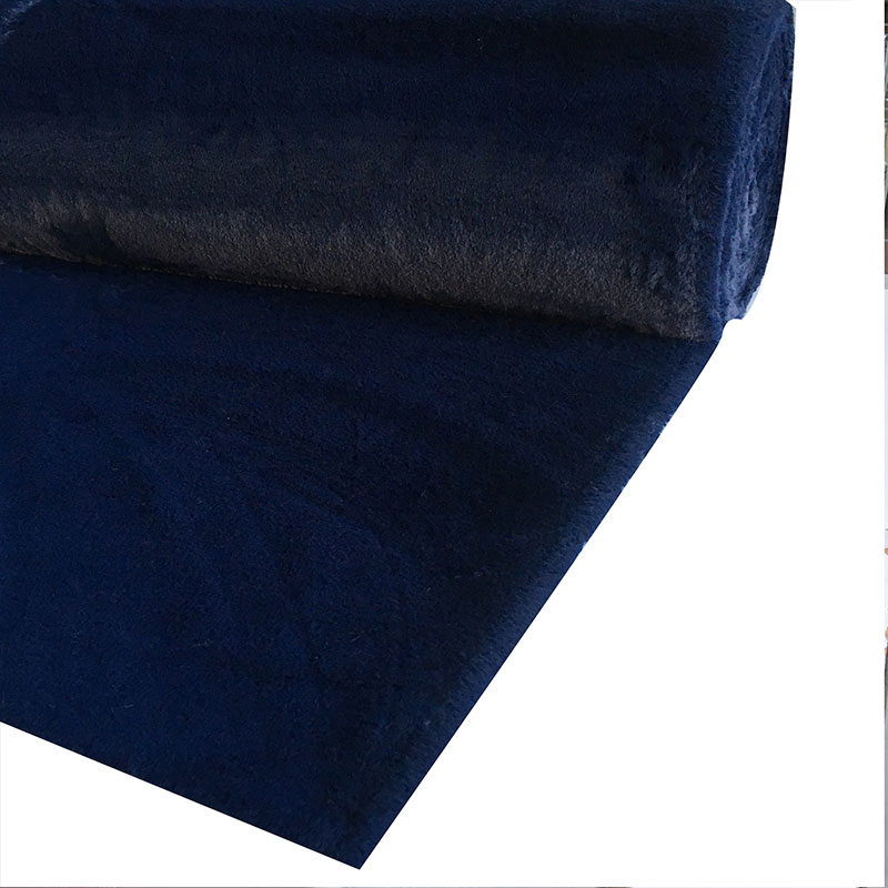 Tessuto Pelliccia da Abbigliamento Special  Blu