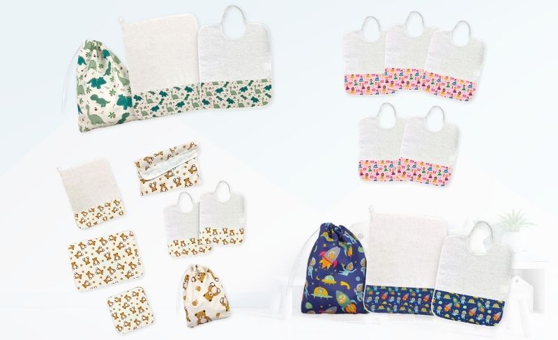 set asilo con fantasie