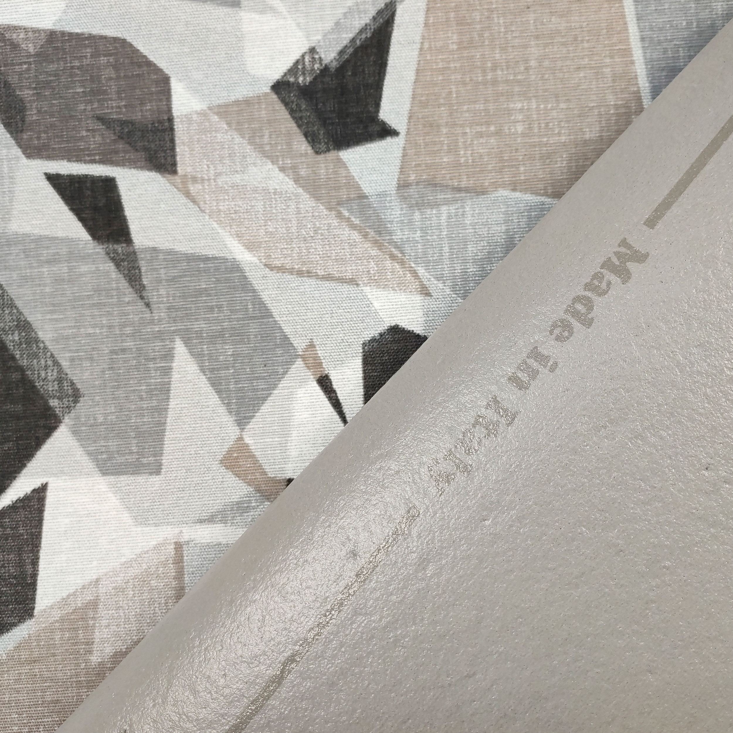 Passatoia da Cucina Geometria Toni Grigio e Beige