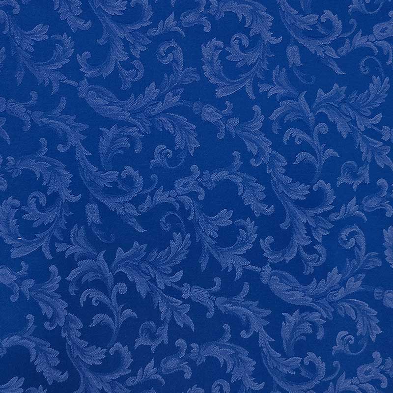 tessuto damascato blu royal