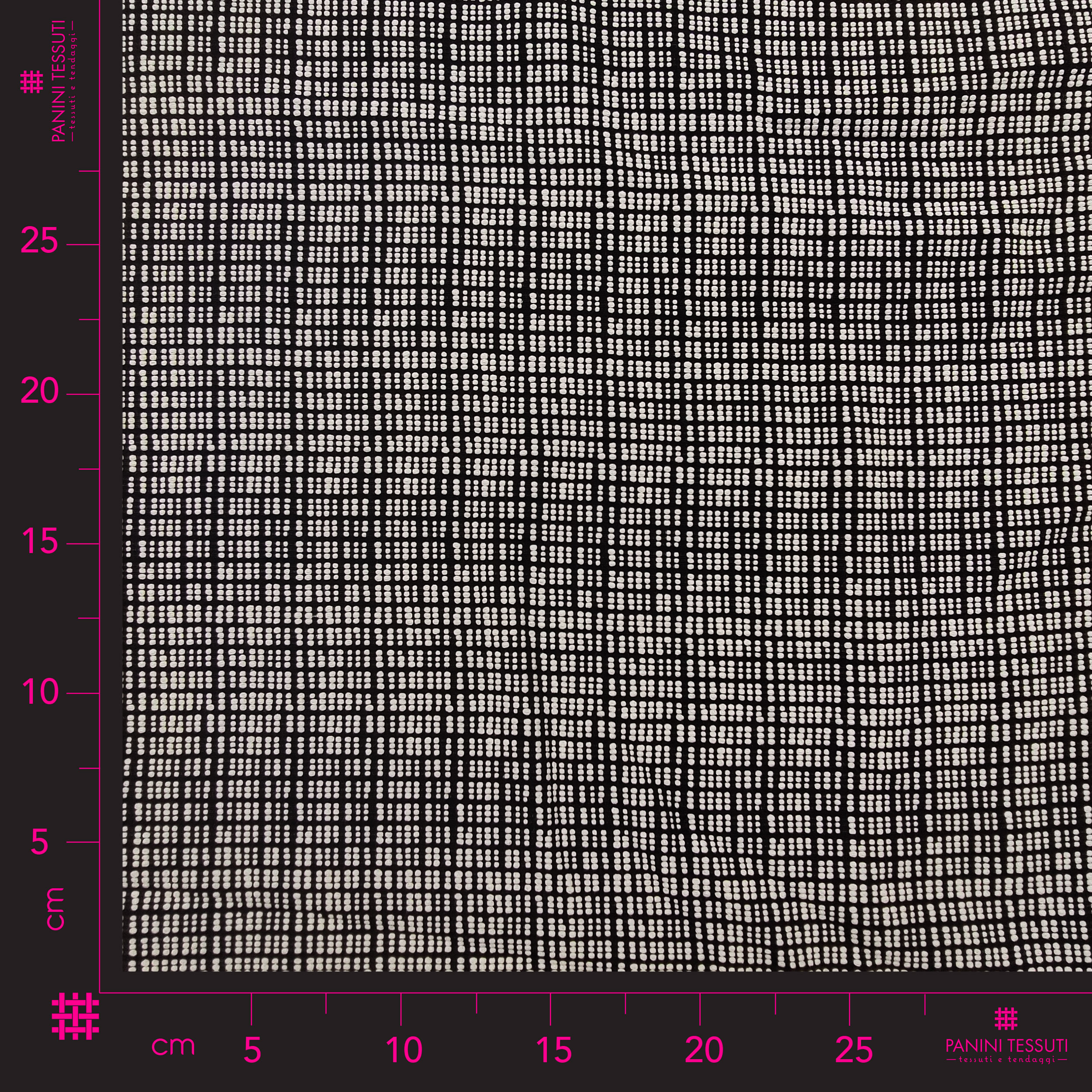 Scampolo Puro Cotone Fantasia Optical Image