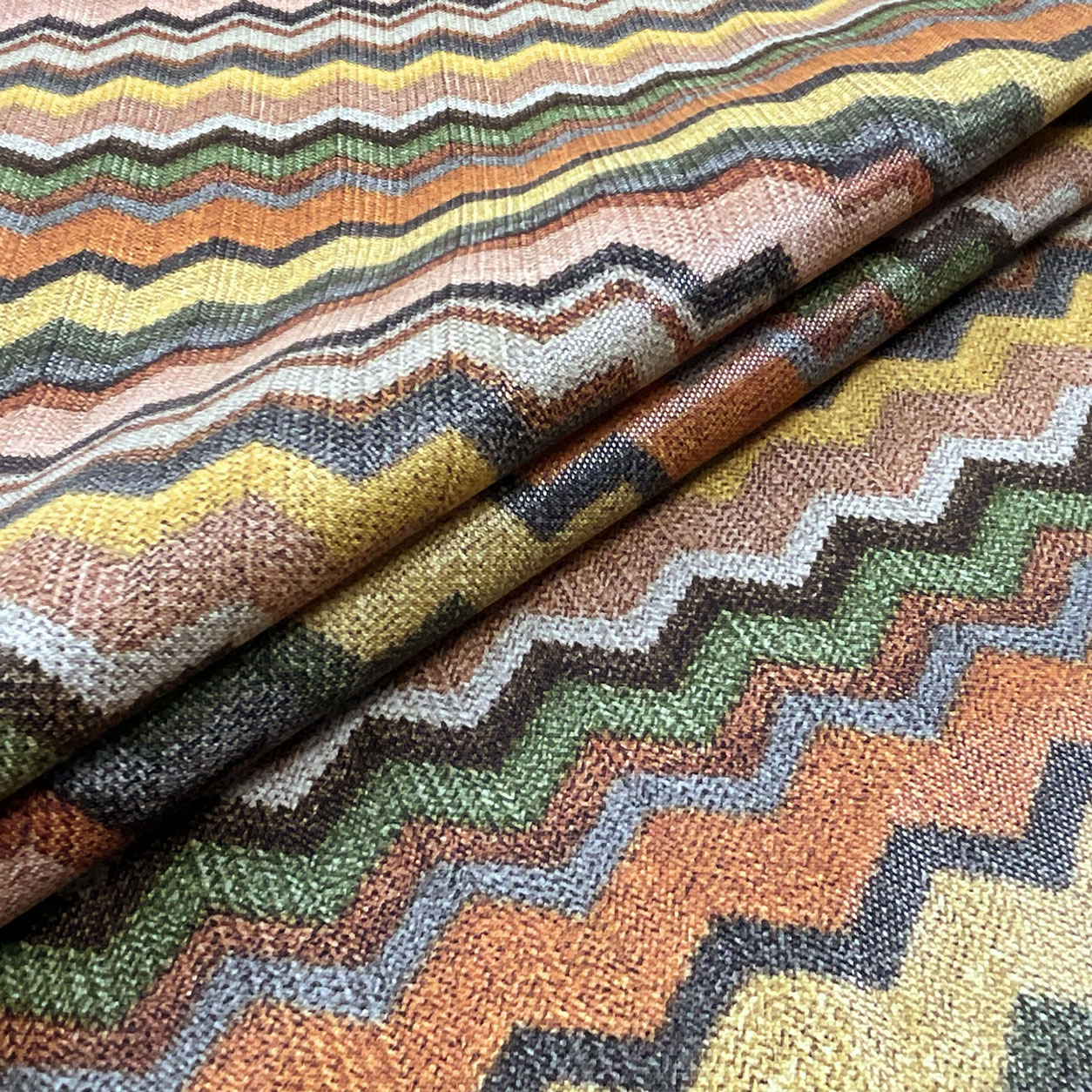 ecopelle zig zag toni del beige