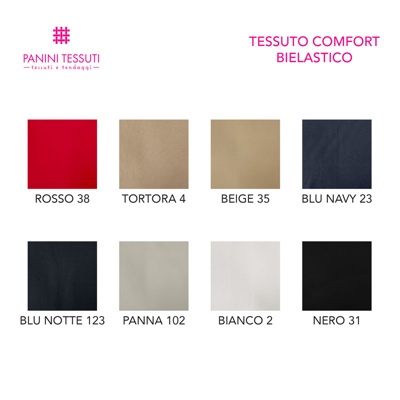 tessuto comfort varianti