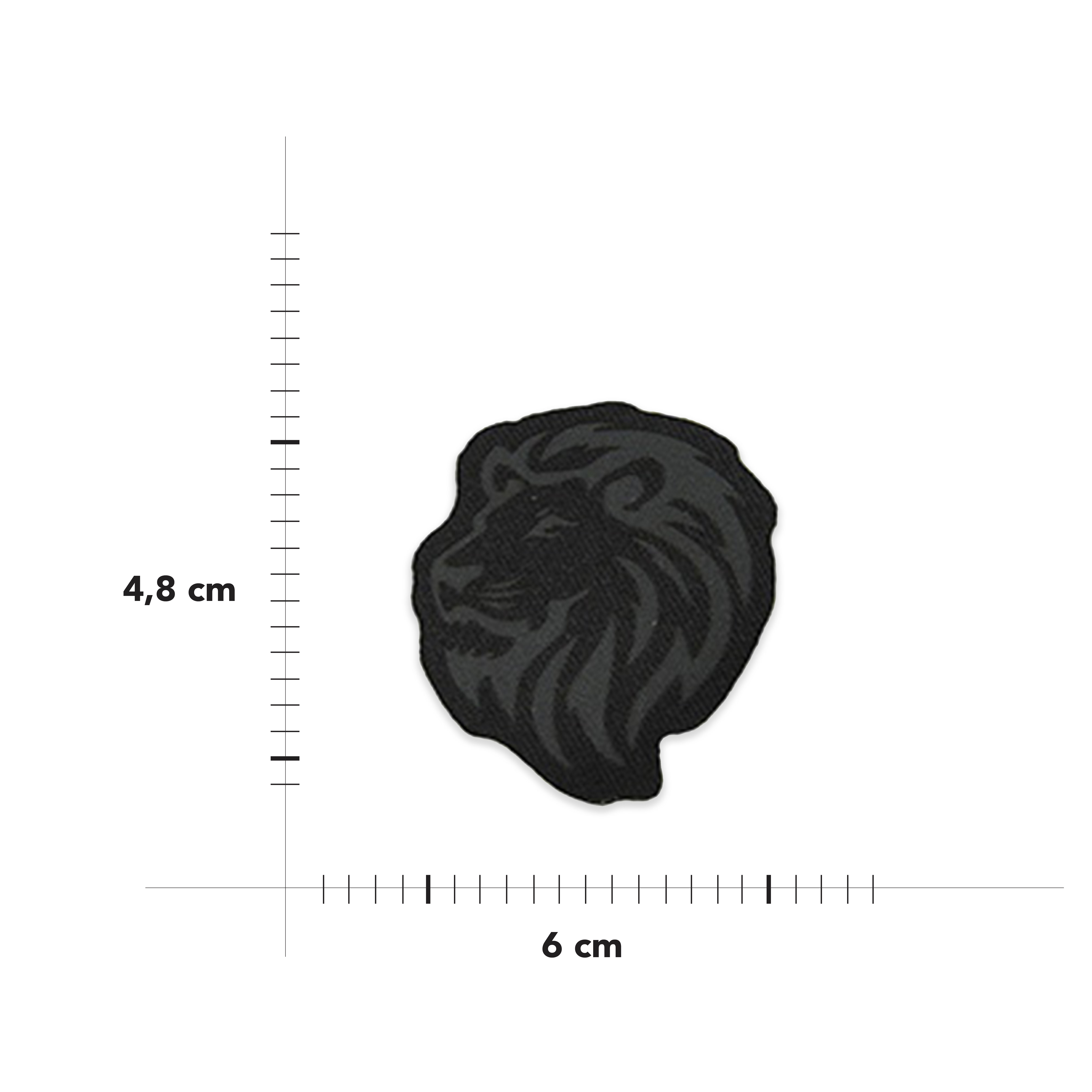 Applicazione Termoadesiva Lion Image