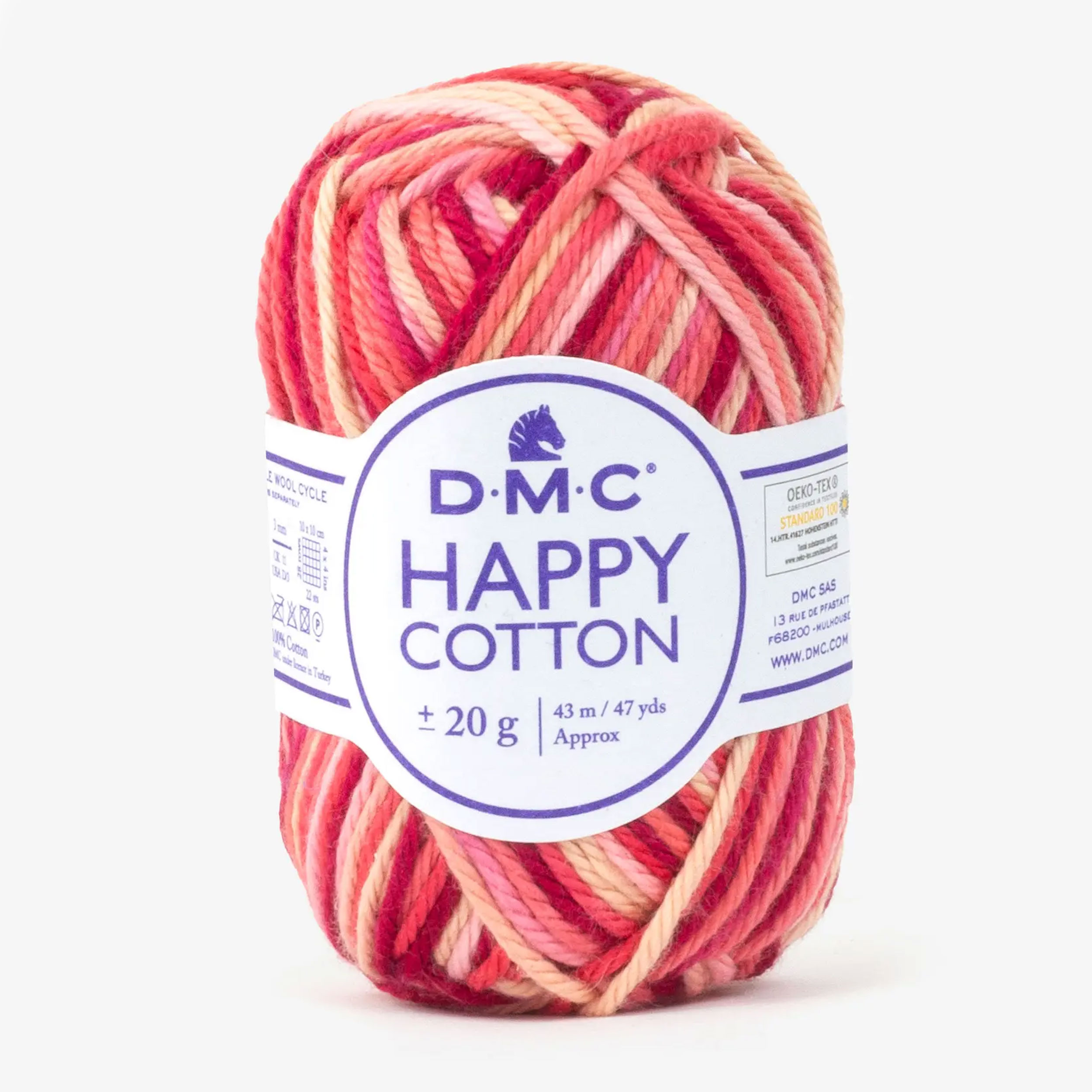 Happy Cotton Multicolor DMC Per Amigurumi Image