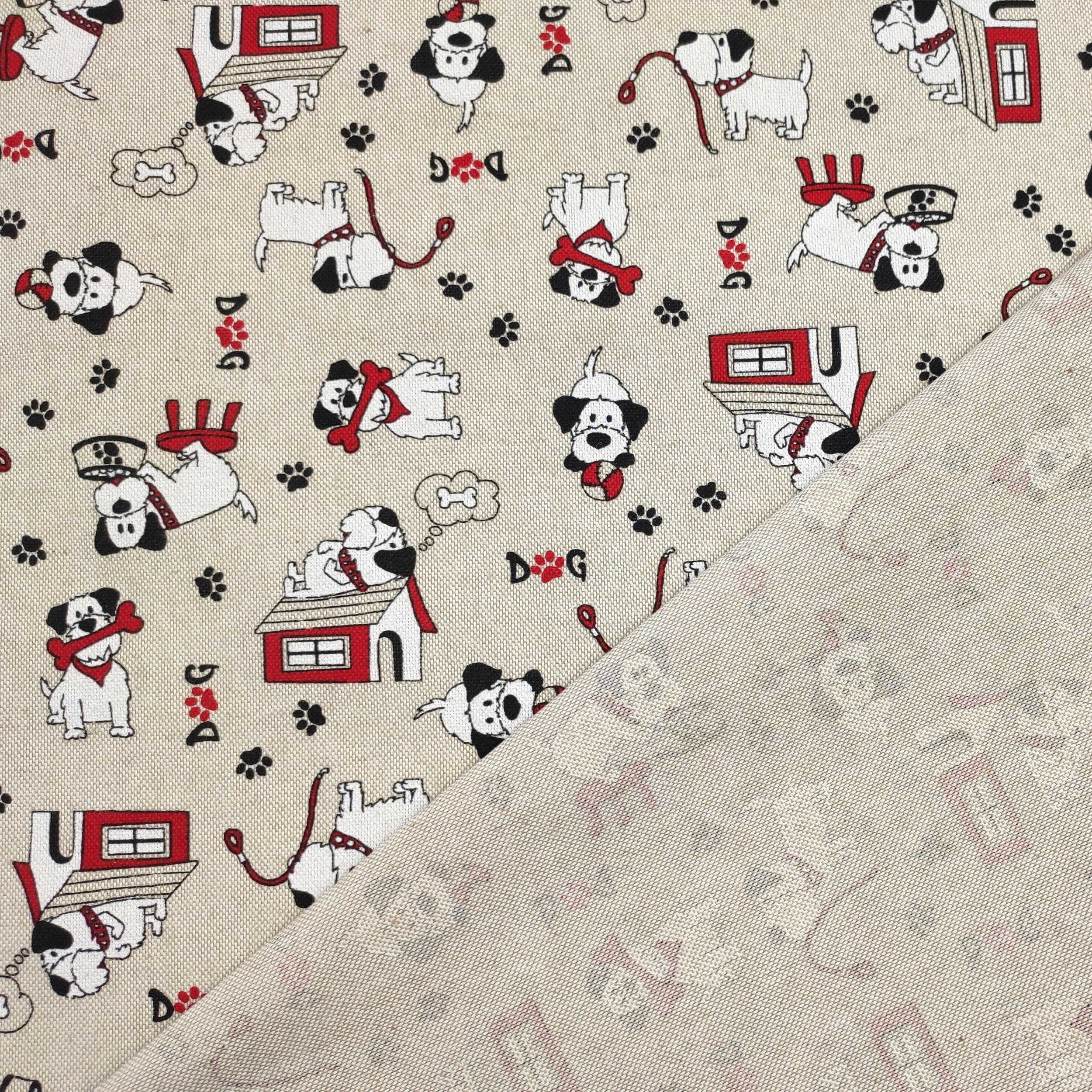 Tessuto Misto Cotone Dog Image