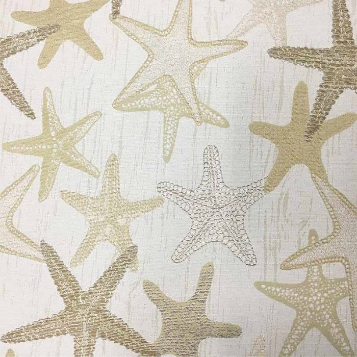 tessuto jacquard stelle marine beige fantasia 800 1