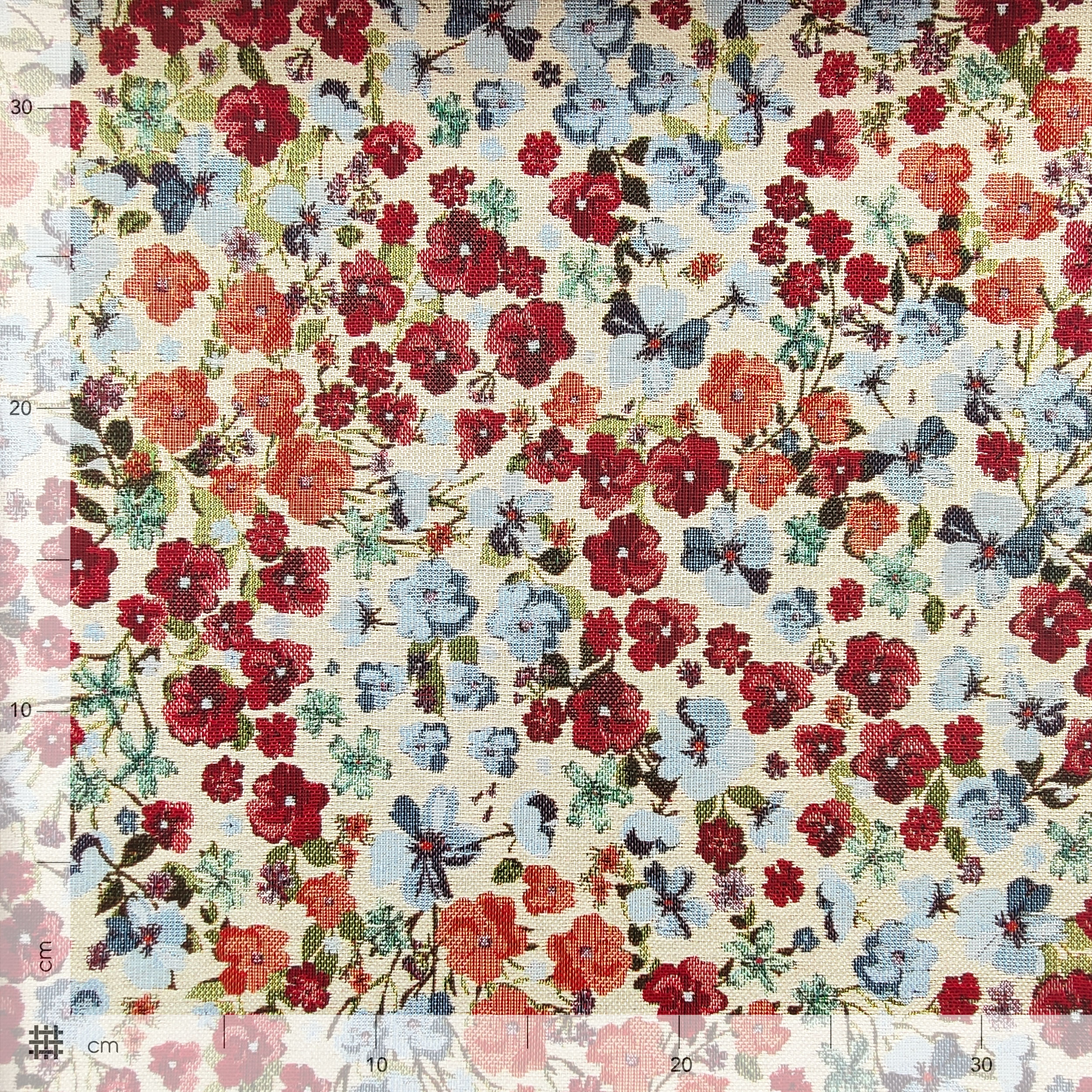 Passatoia da Cucina Gobelin Fiori Colorati