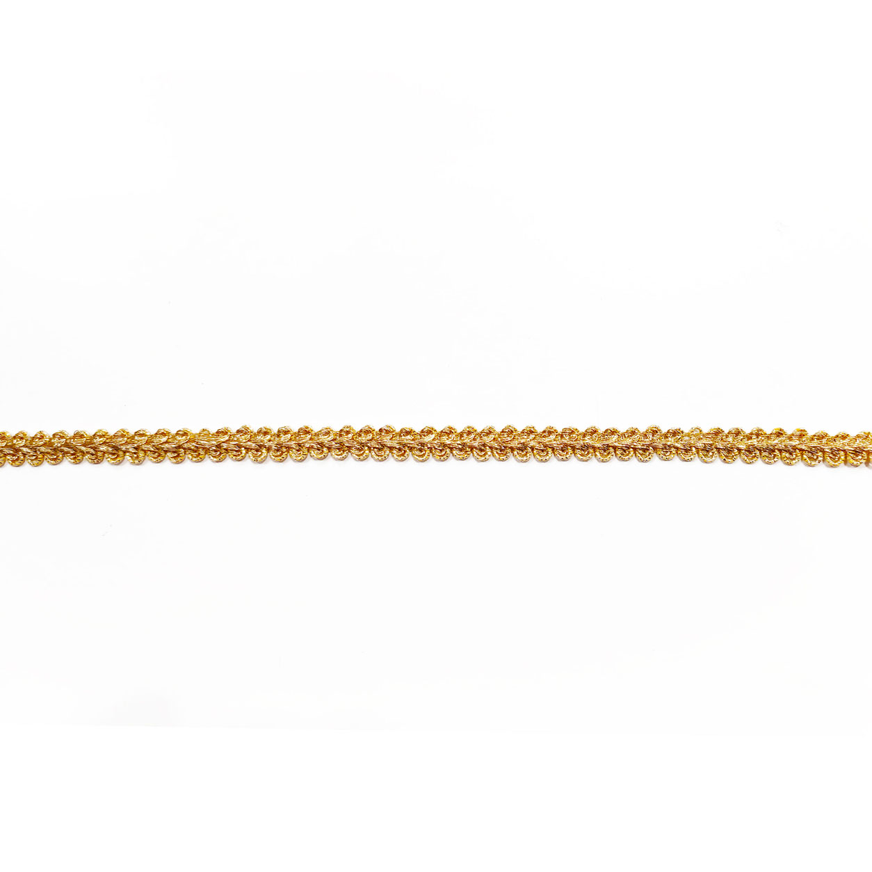 Profilo broccato oro 13 mm