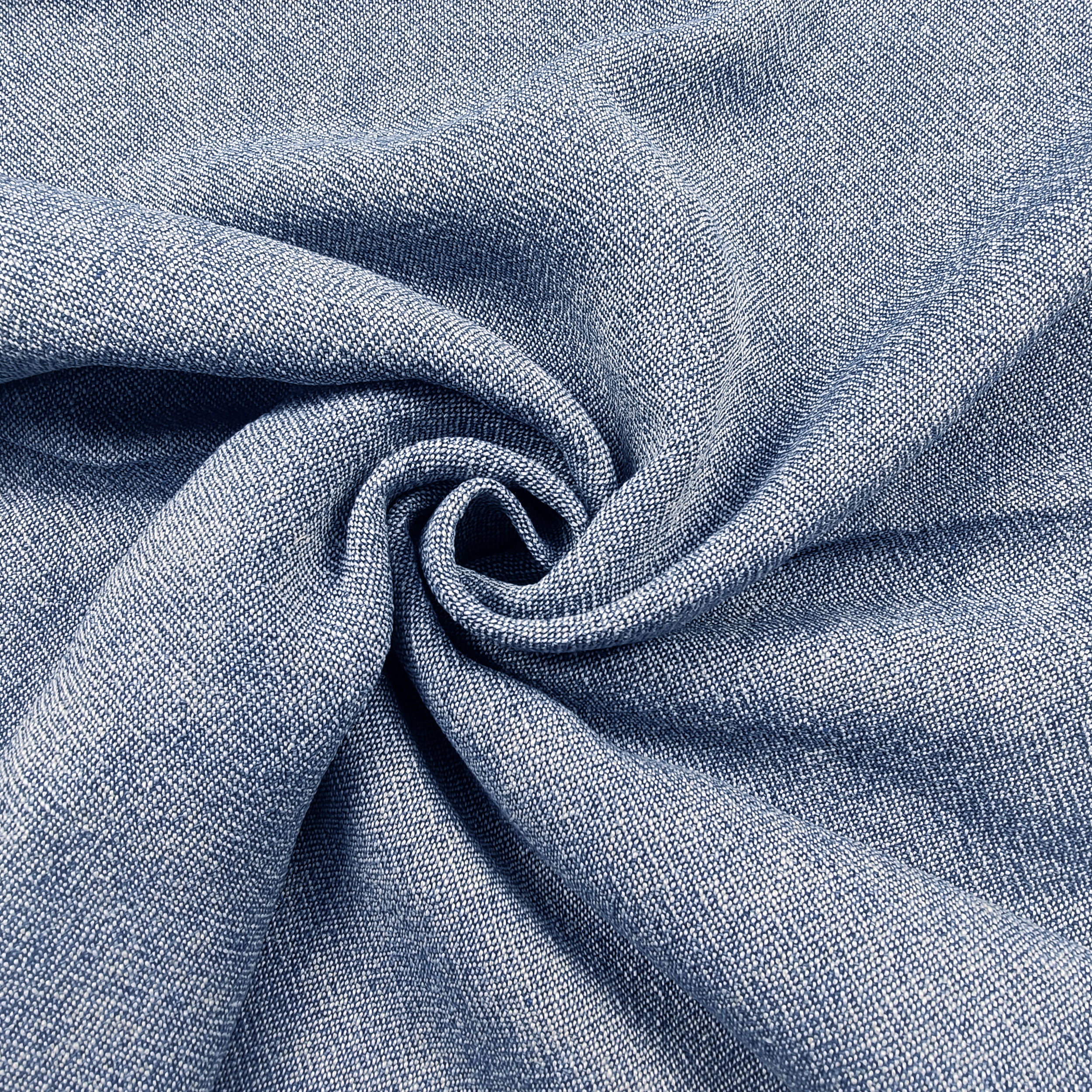 tessuto melange azzurro maglia