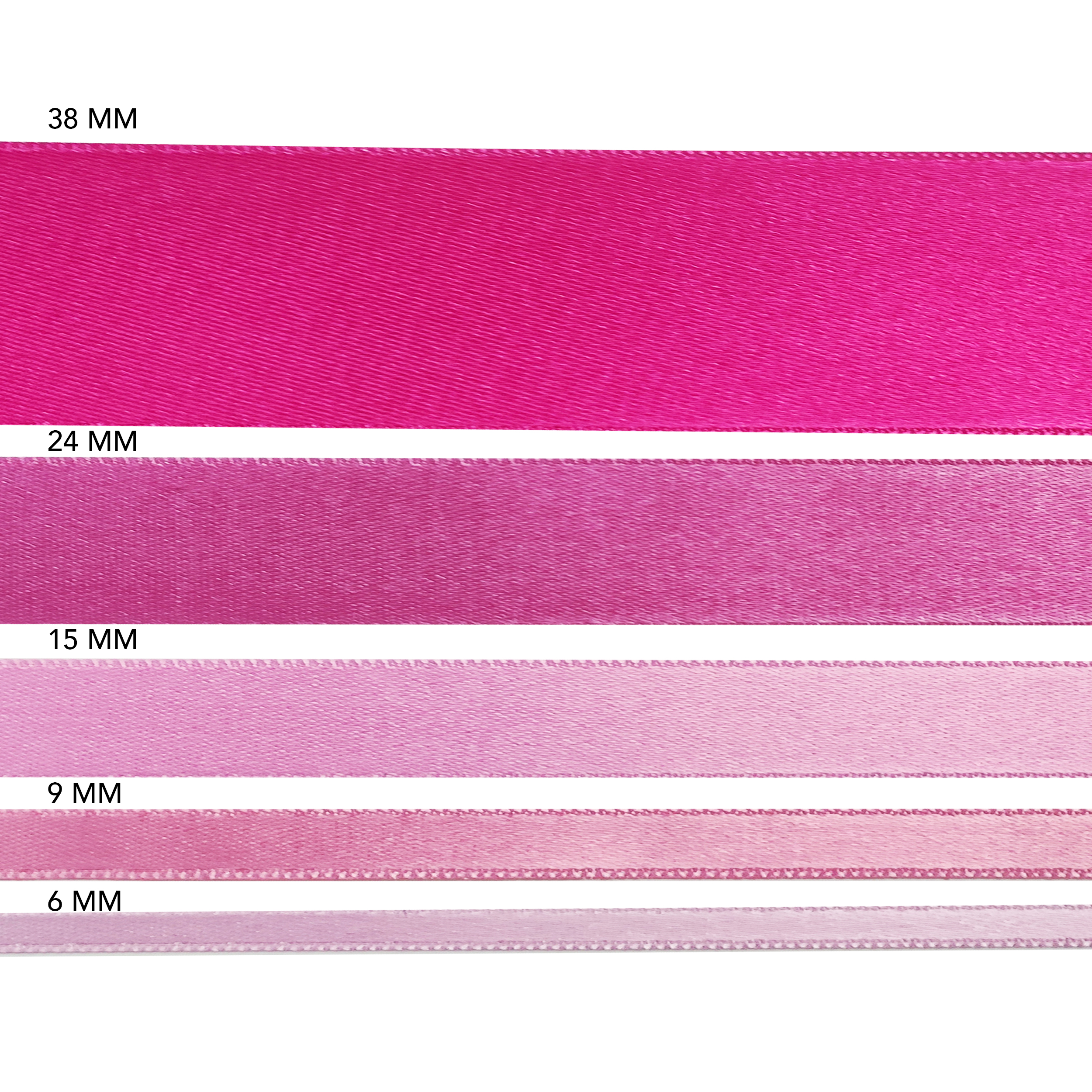Nastro Di Raso Color Pesca 20 Mm X 23-25 Mt | Perfetto Per Bomboniere E Fai Da Te