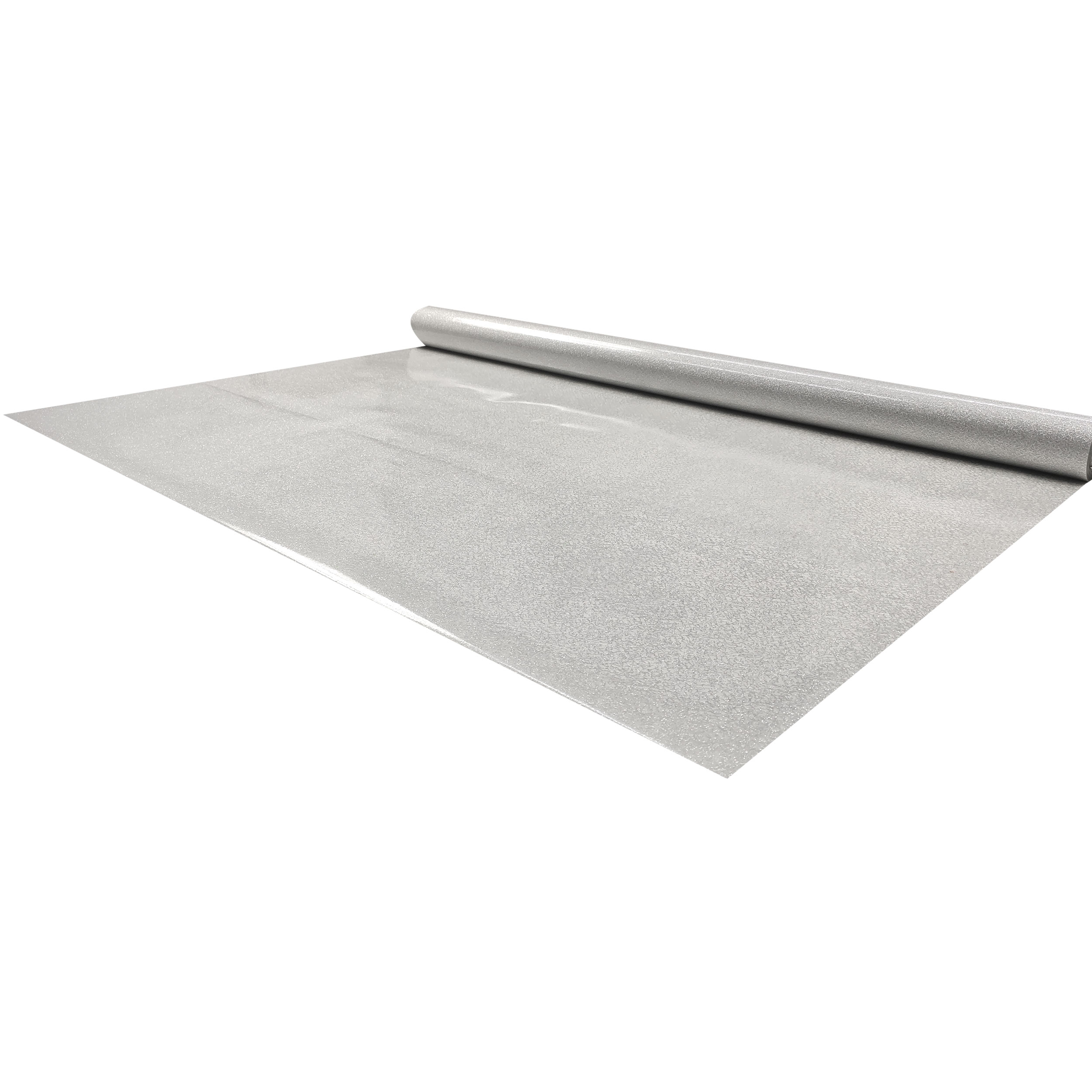 Tessuto Tovaglia Plastificata Fantasia Glitter Argento
