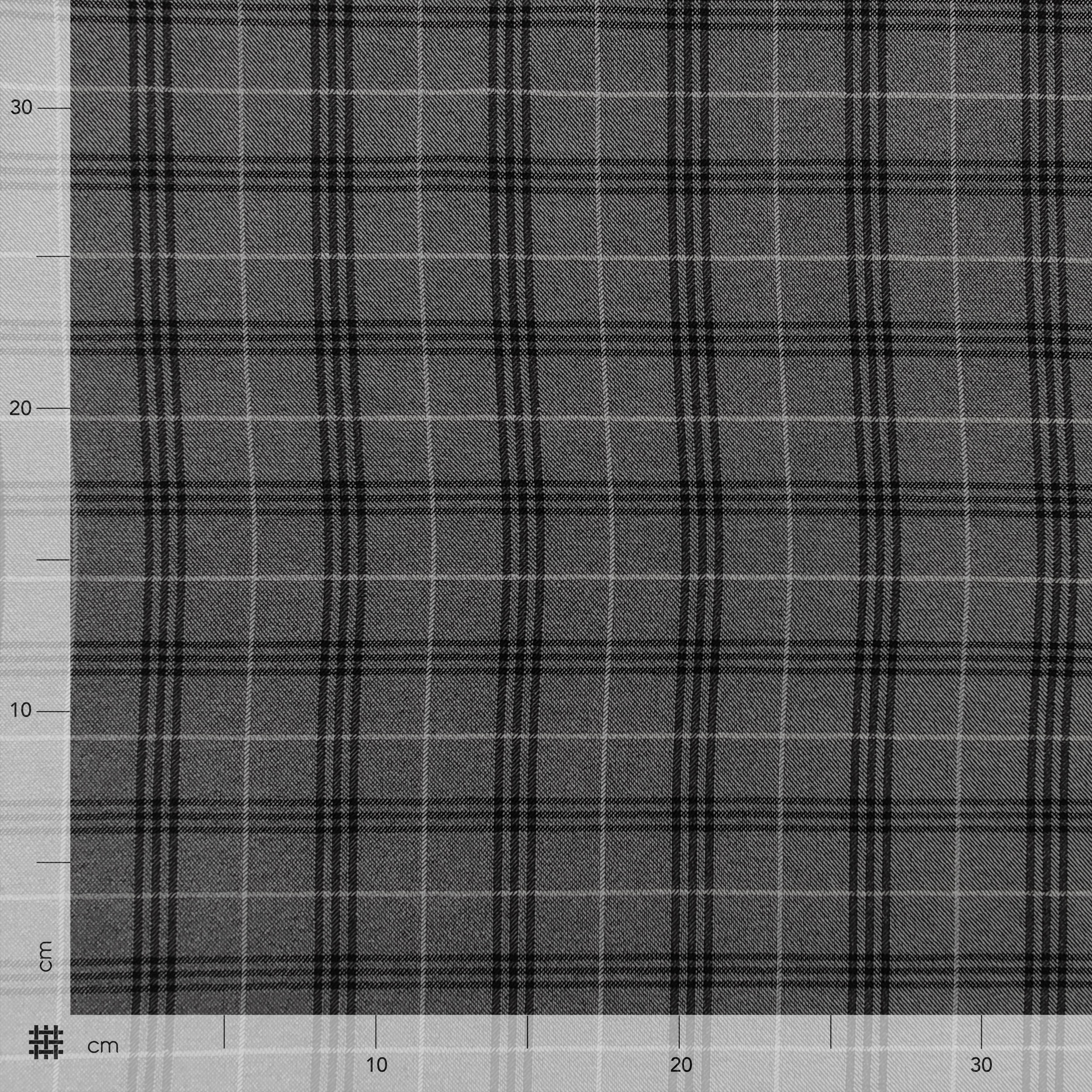 Misto Cotone Tartan Sfondo Grigio