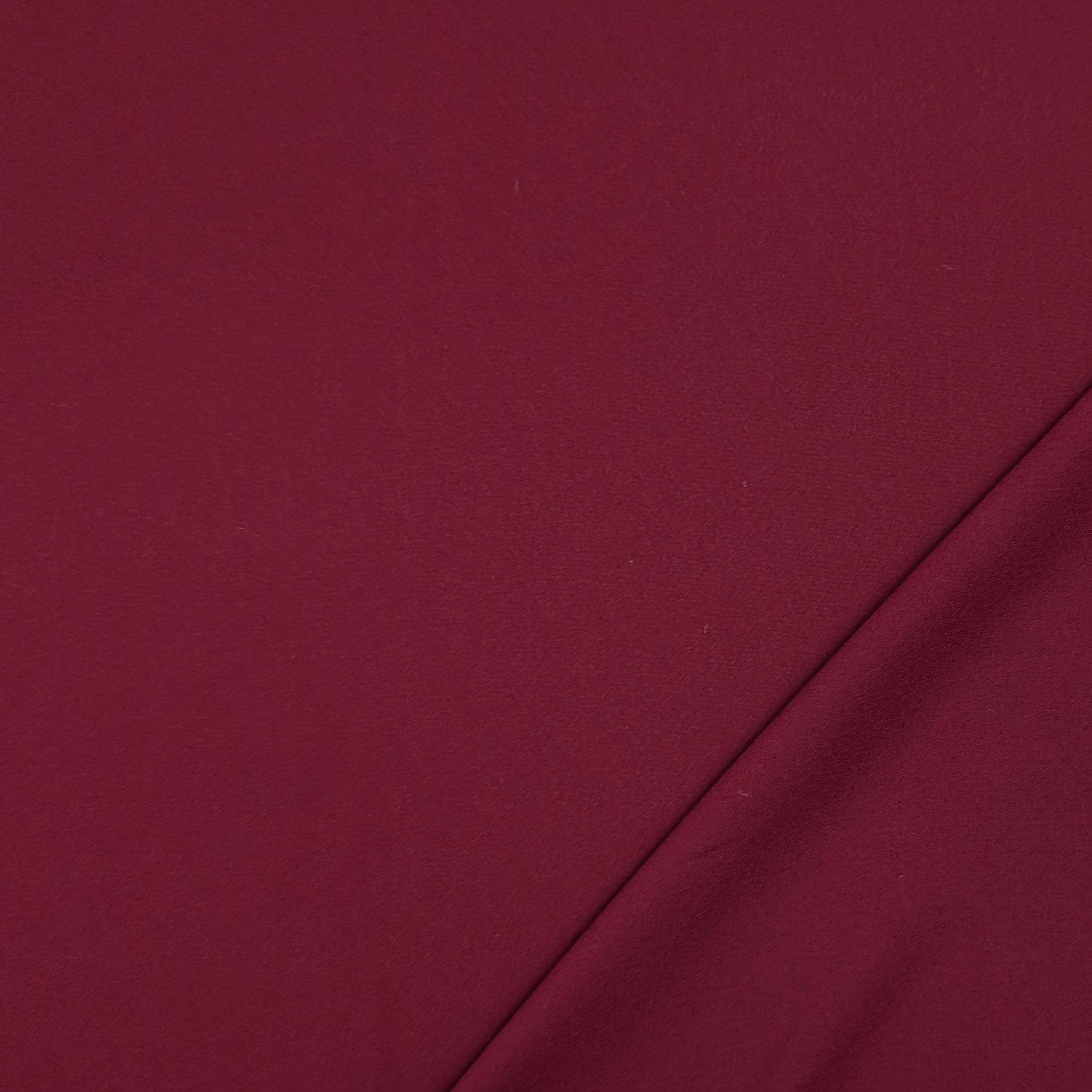 Georgette Tinta Unita Bordeaux Image