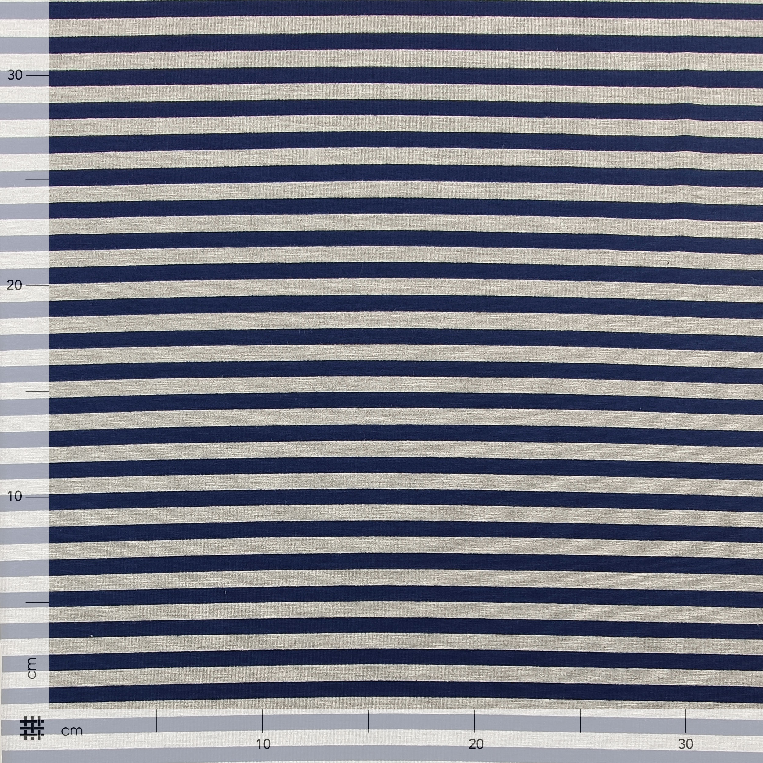 Jersey Righe Blu e Grigie