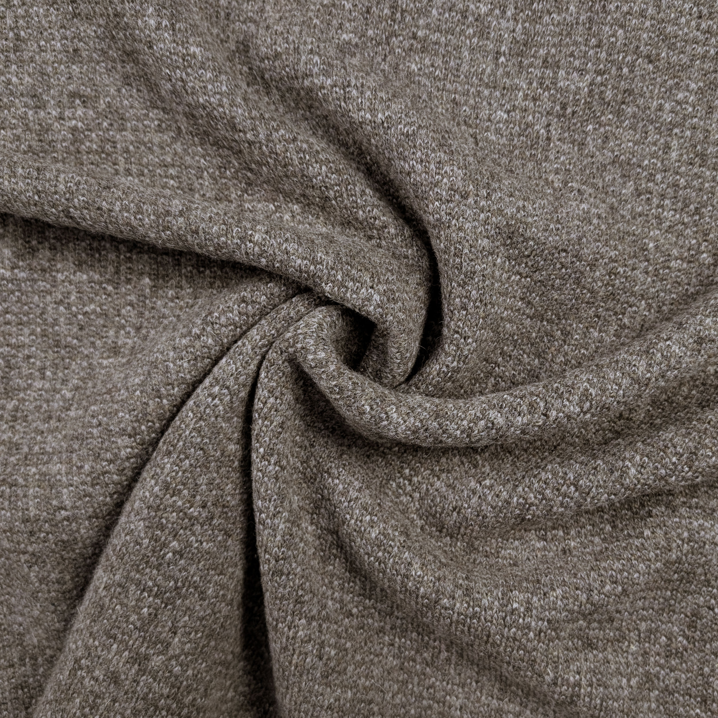Panno Misto Lana Grigio Melange Image