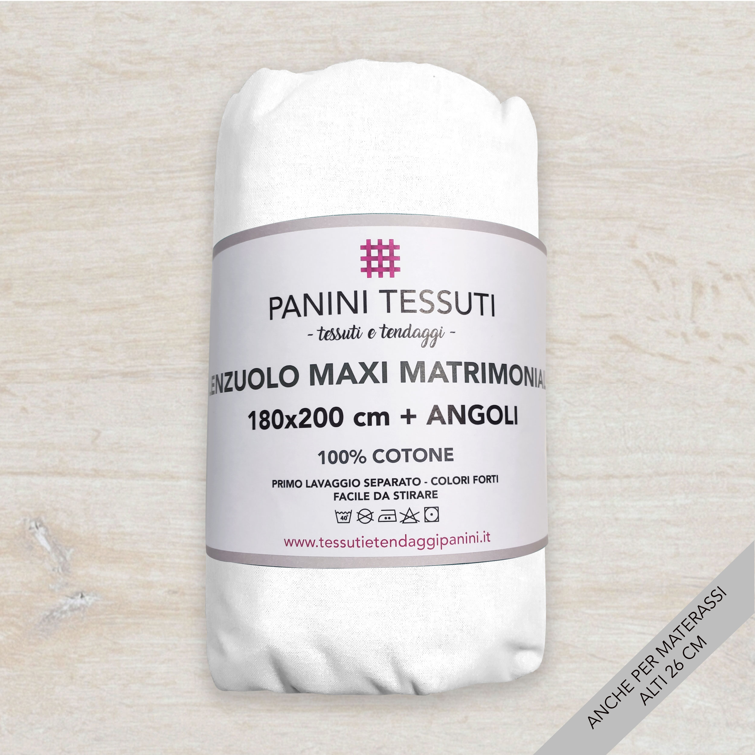 Lenzuolo Maxi Matrimoniale - Panini Tessuti Image